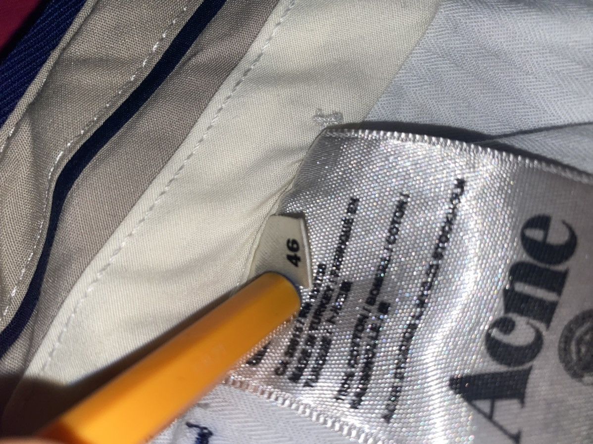Acne Studios SS13 Acne Studios Gere Stripe Lampasas Denim Pants Size US 30 / EU 46 - 8 Thumbnail