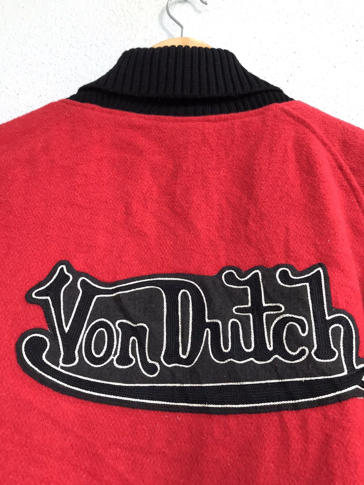 Japanese Brand × Vintage × Von Dutch Vintage Von Dutch Wool Jacket Size US L / EU 52-54 / 3 - 12 Thumbnail