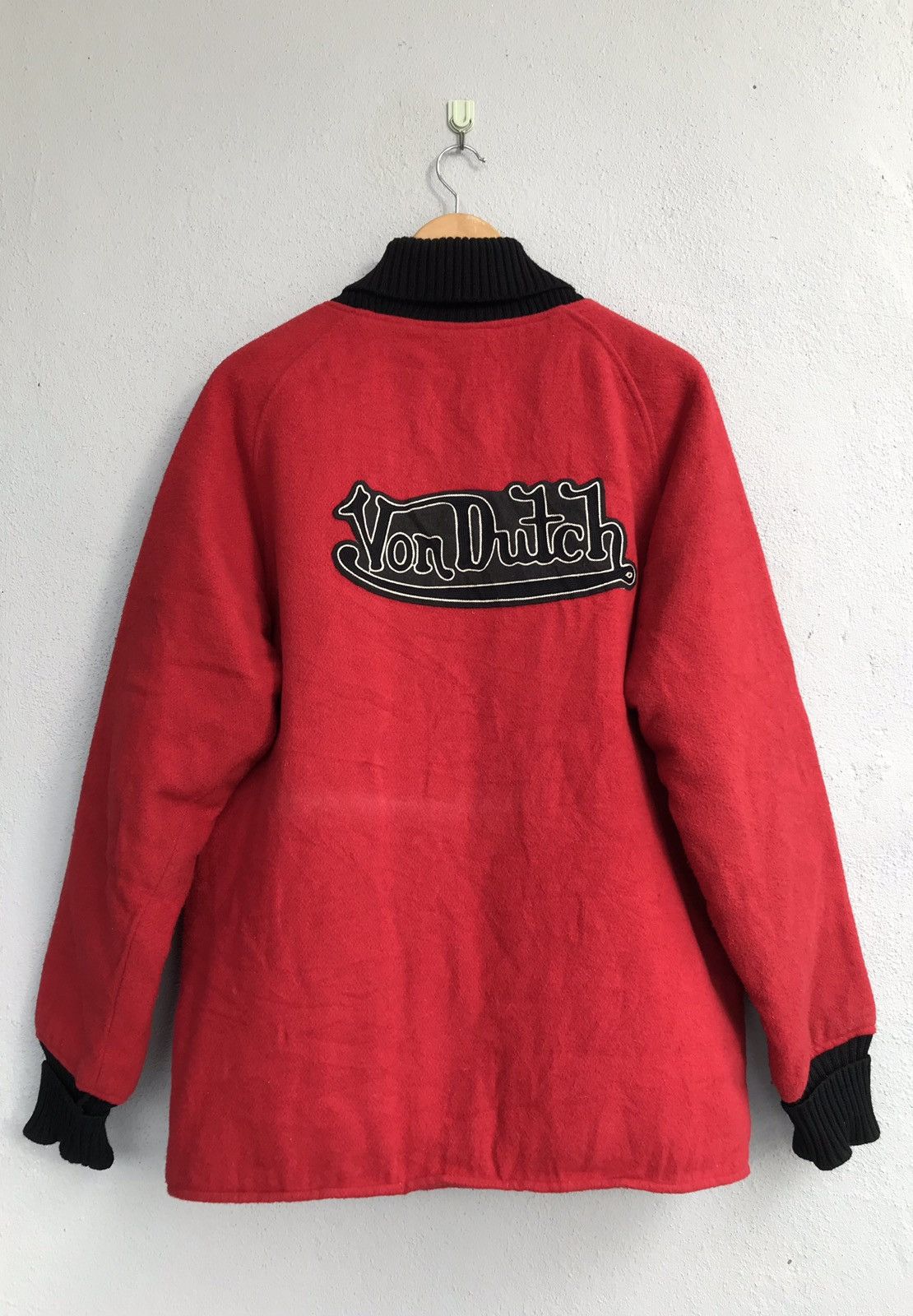Japanese Brand × Vintage × Von Dutch Vintage Von Dutch Wool Jacket Size US L / EU 52-54 / 3 - 11 Thumbnail