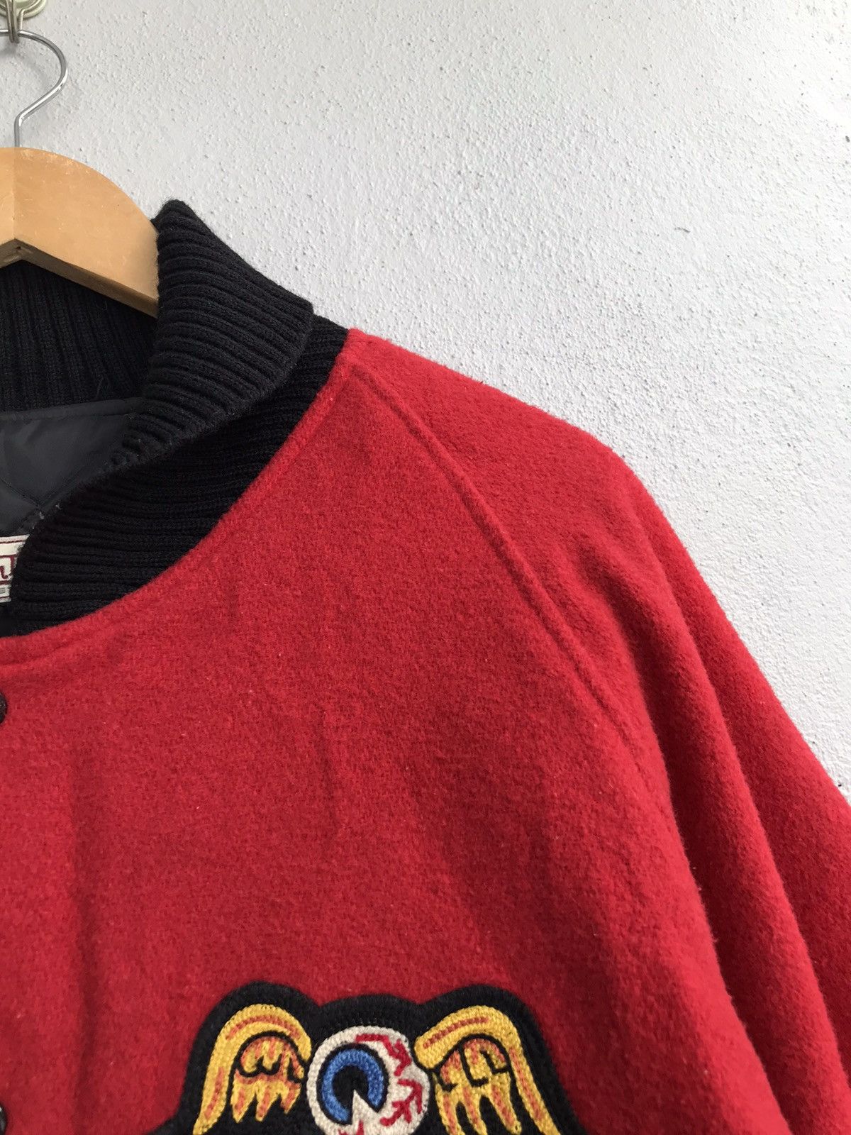 Japanese Brand × Vintage × Von Dutch Vintage Von Dutch Wool Jacket Size US L / EU 52-54 / 3 - 4 Thumbnail