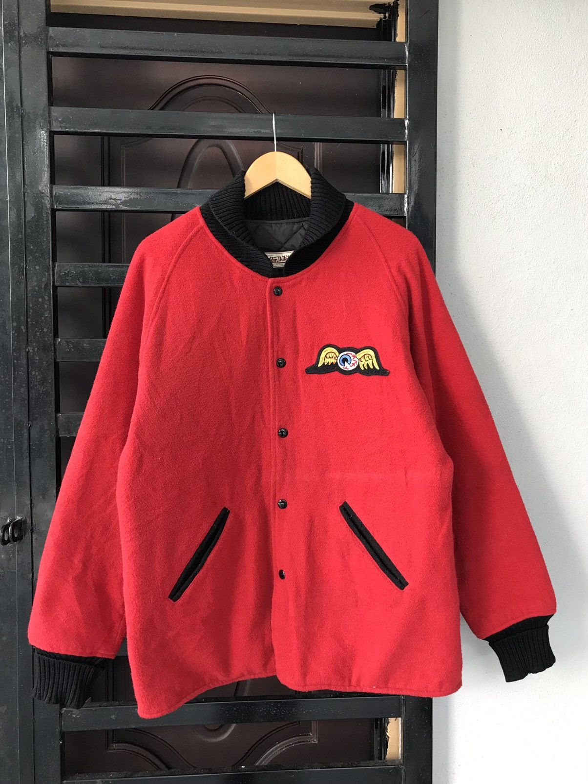 Japanese Brand × Vintage × Von Dutch Vintage Von Dutch Wool Jacket Size US L / EU 52-54 / 3 - 1 Thumbnail
