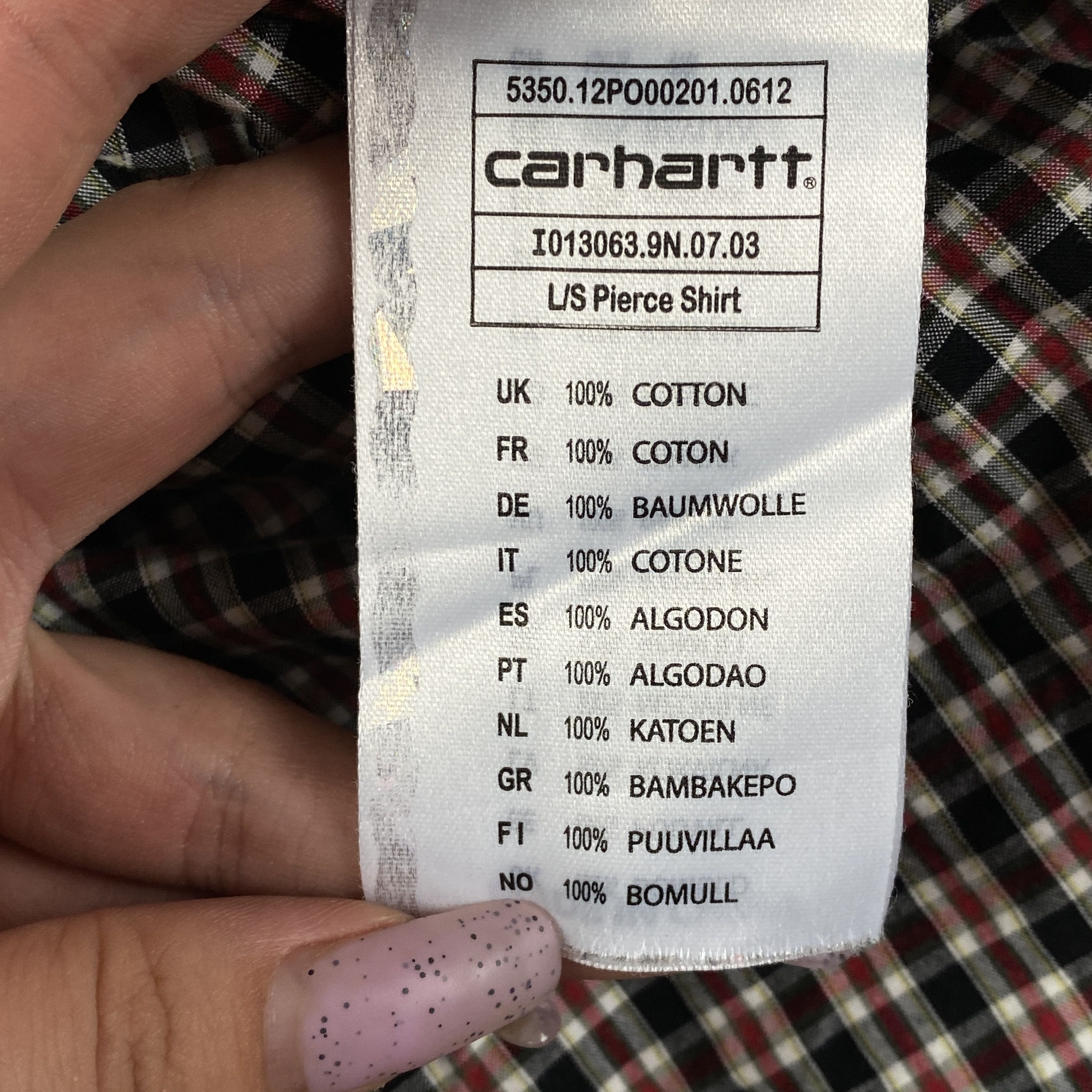 Carhartt × Carhartt Wip × Vintage Men’s Shirt Long Sleeve Carhartt Vintage Size XL Size US XL / EU 56 / 4 - 6 Thumbnail