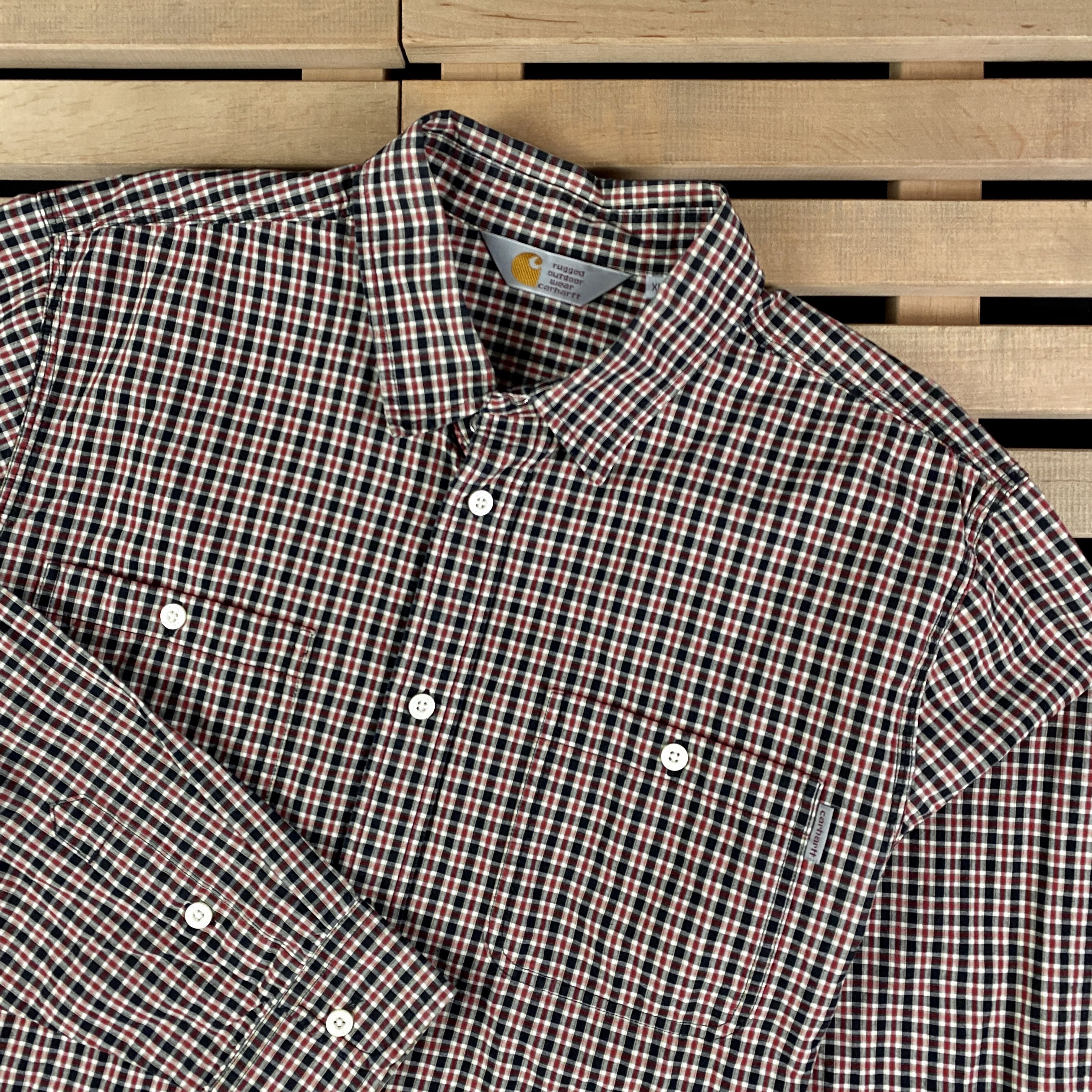 Carhartt × Carhartt Wip × Vintage Men’s Shirt Long Sleeve Carhartt Vintage Size XL Size US XL / EU 56 / 4 - 2 Thumbnail