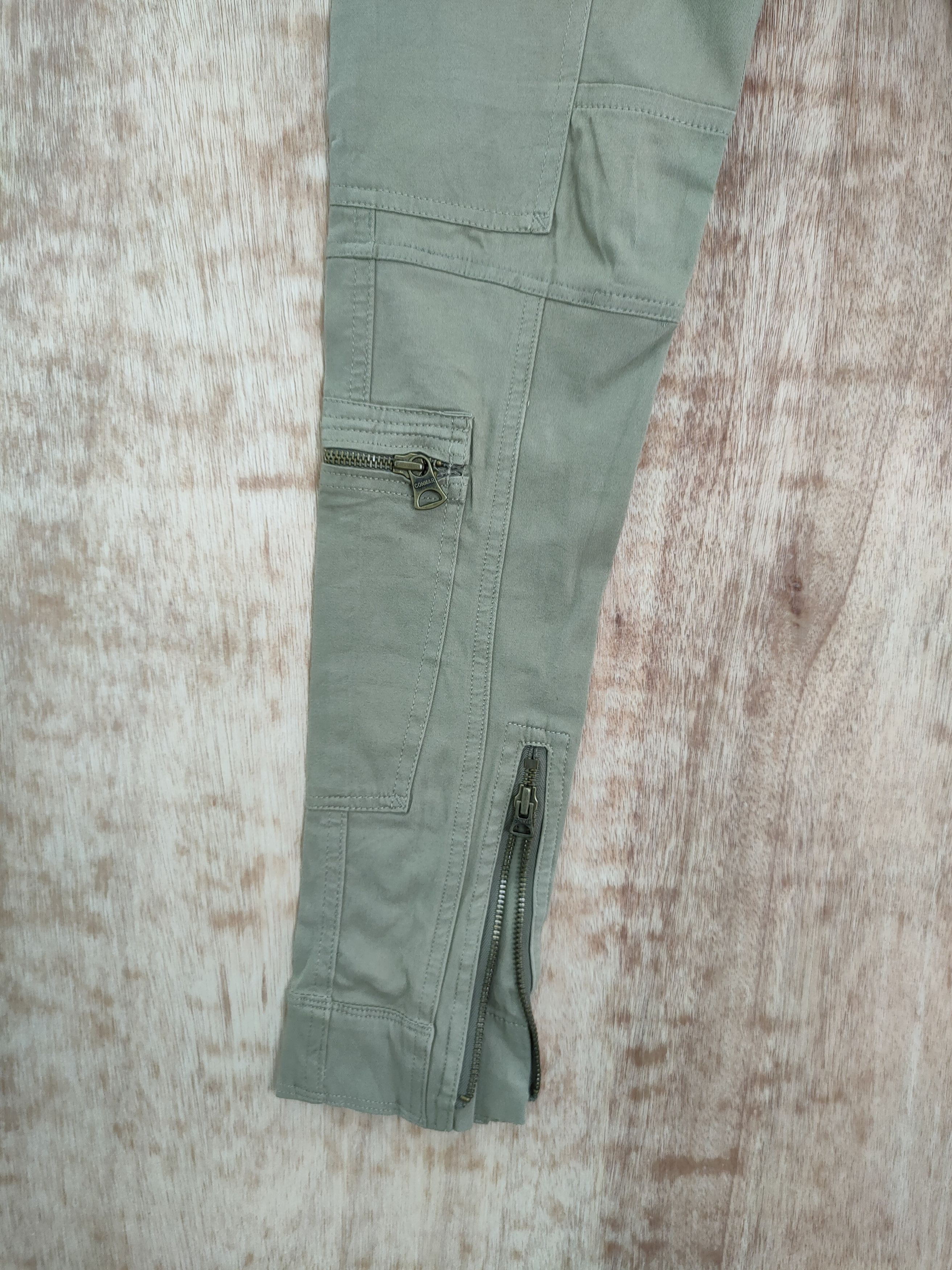 Polo Ralph Lauren DL Ralph Lauren zipper multipocket tactical cargo pants #189 Size 26" / US 2 / IT 38 - 3 Thumbnail