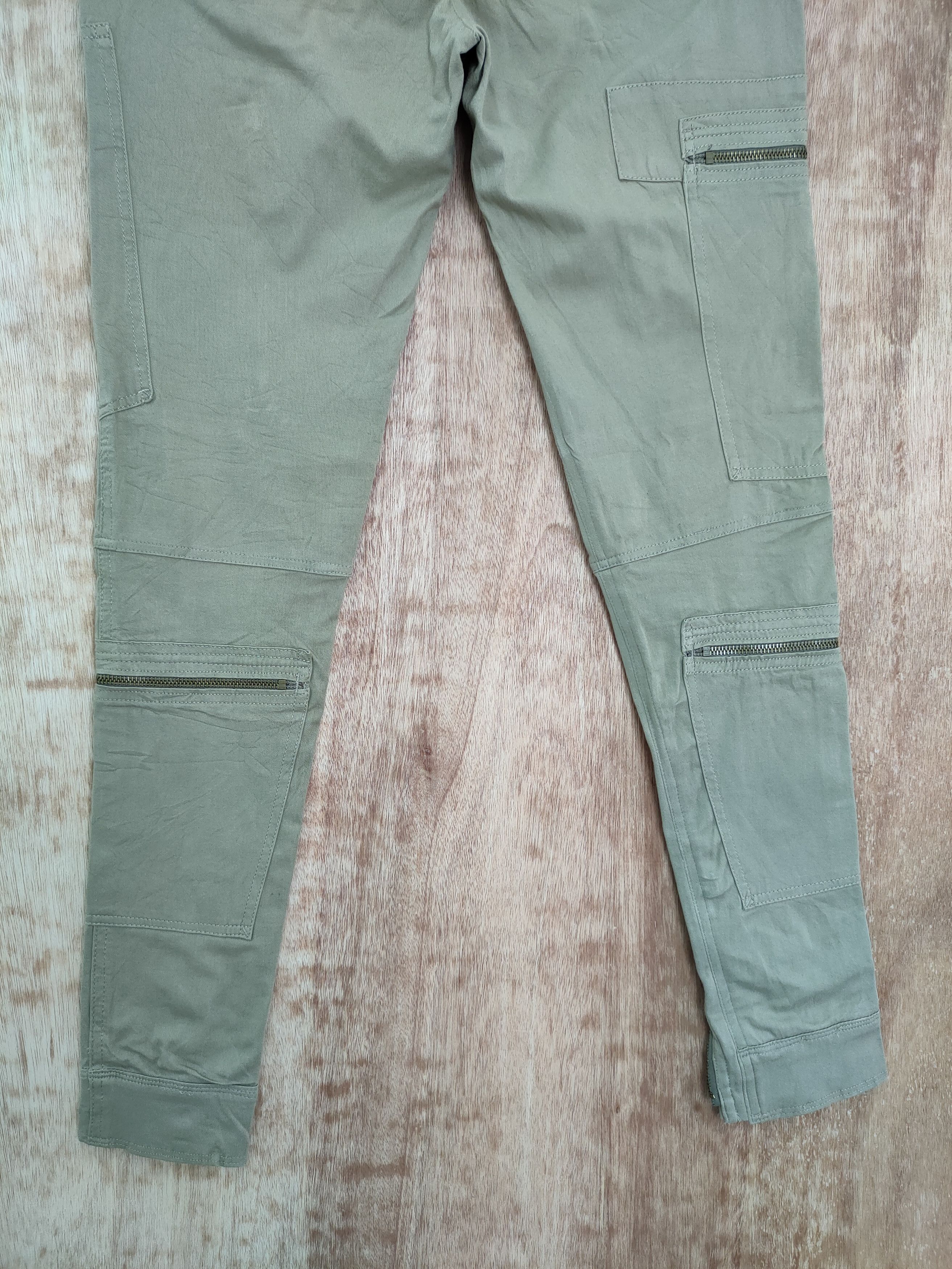 Polo Ralph Lauren DL Ralph Lauren zipper multipocket tactical cargo pants #189 Size 26" / US 2 / IT 38 - 10 Thumbnail