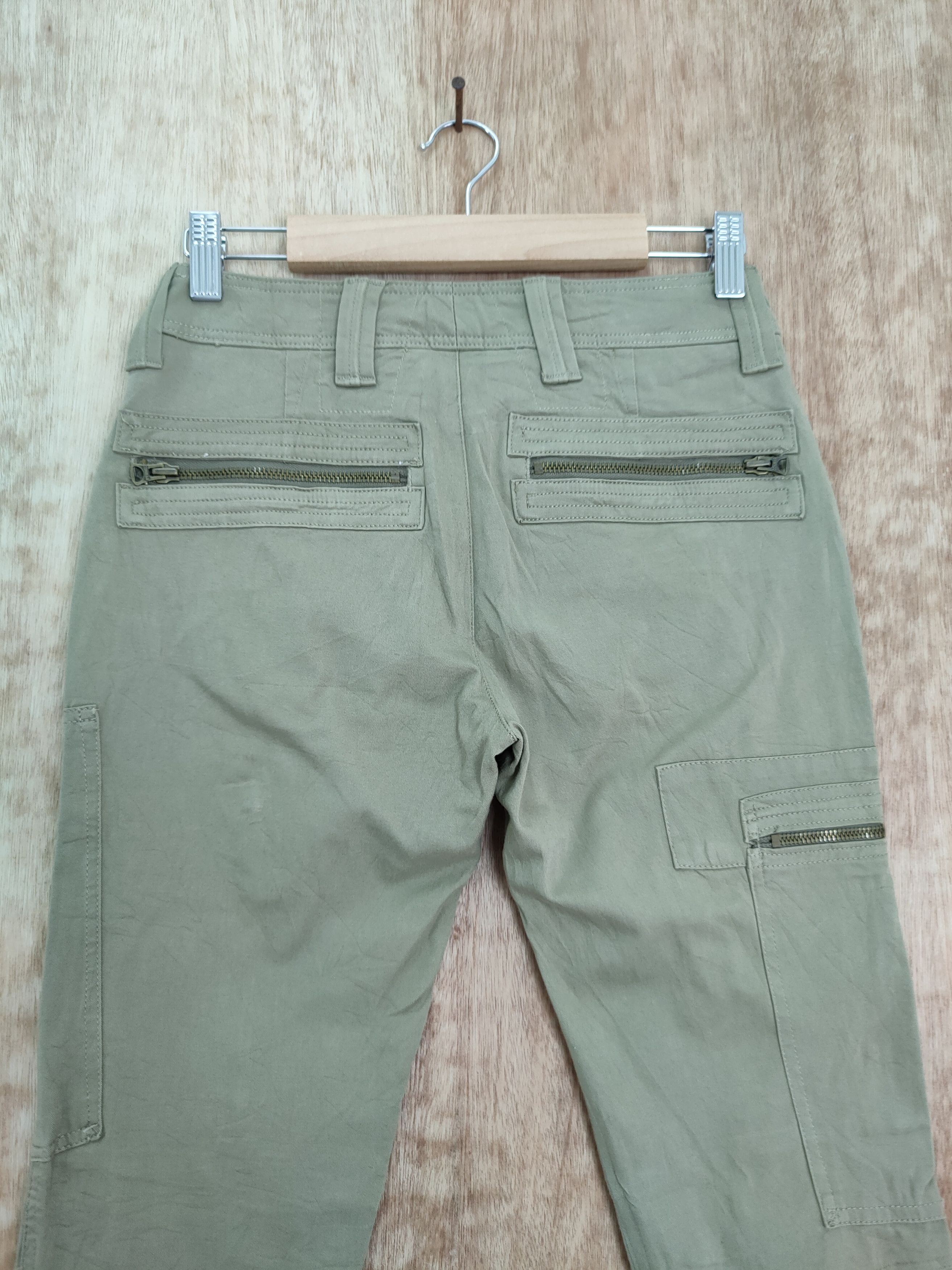 Polo Ralph Lauren DL Ralph Lauren zipper multipocket tactical cargo pants #189 Size 26" / US 2 / IT 38 - 11 Thumbnail