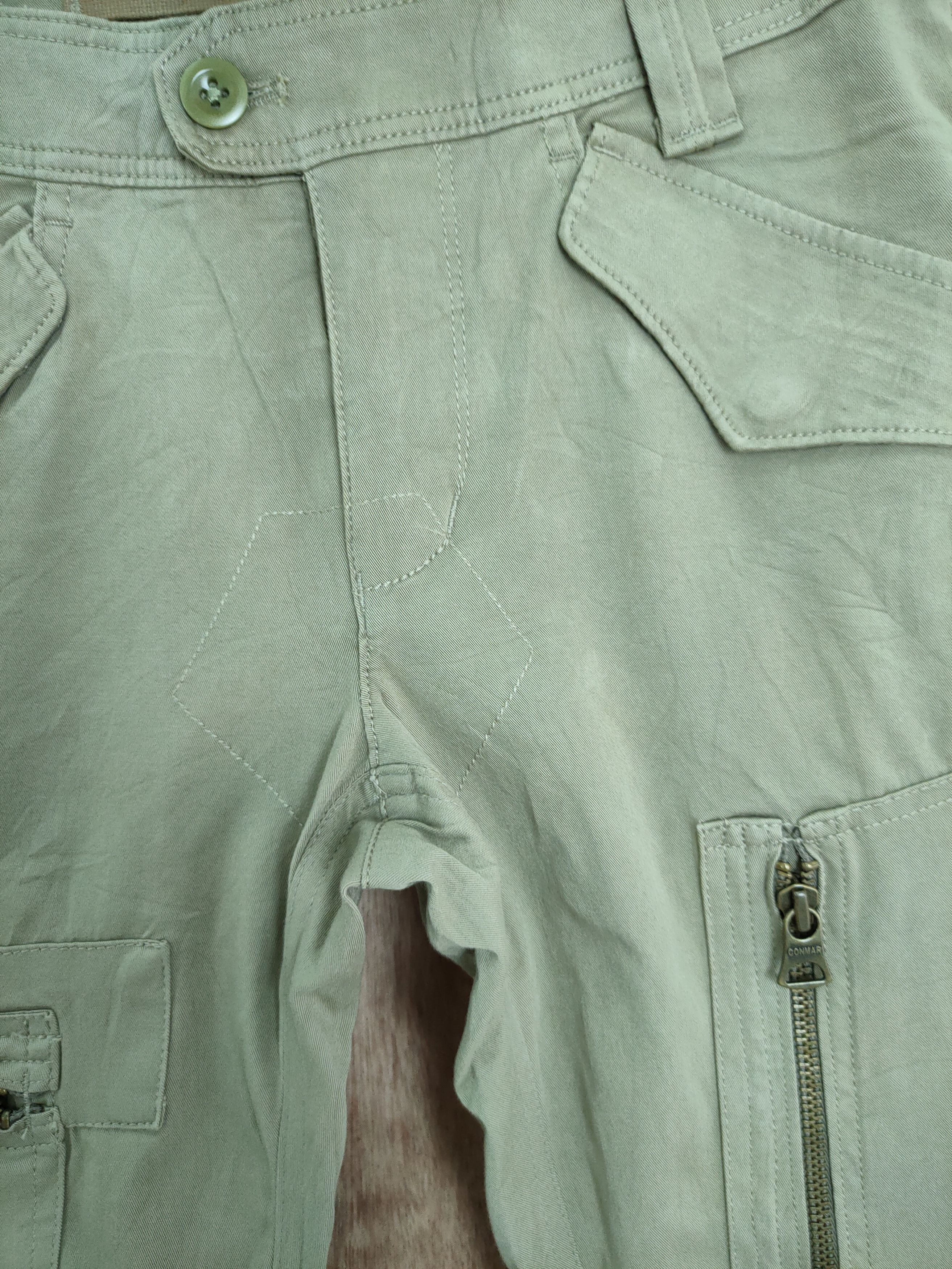 Polo Ralph Lauren DL Ralph Lauren zipper multipocket tactical cargo pants #189 Size 26" / US 2 / IT 38 - 8 Thumbnail