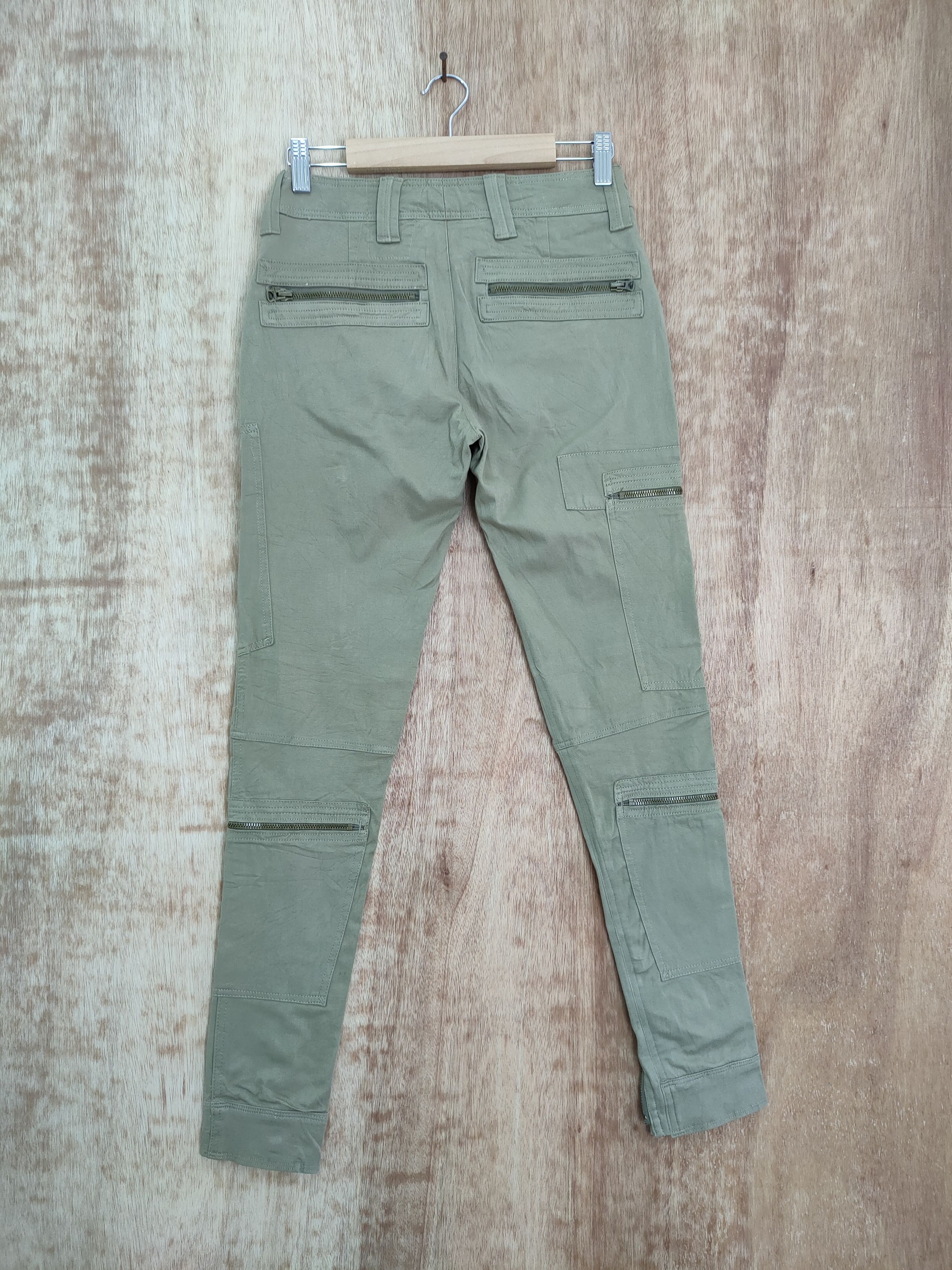 Polo Ralph Lauren DL Ralph Lauren zipper multipocket tactical cargo pants #189 Size 26" / US 2 / IT 38 - 9 Thumbnail