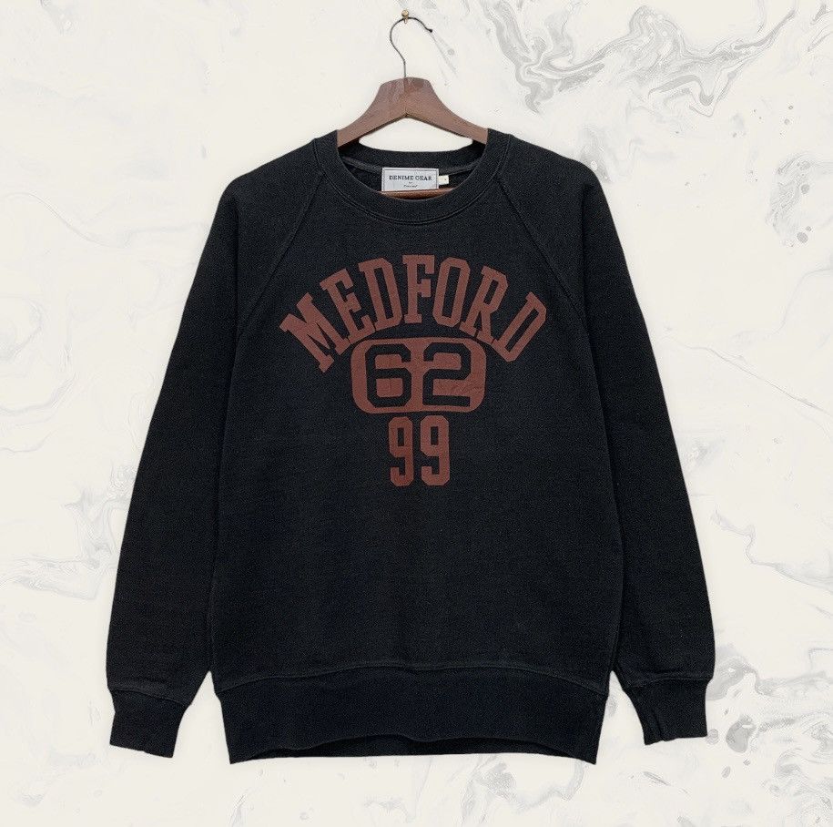 image of Japanese Denime Gear By Denime Medford Sweatshirt in Black, Men's (Size Small)