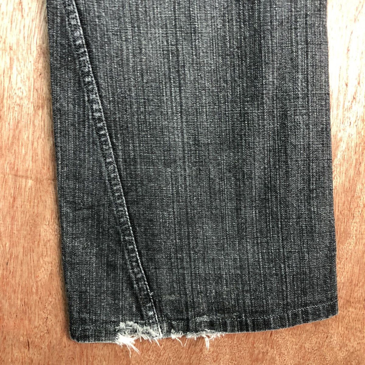 Japanese Brand × StraightFaded Takaiq Black Denim Jeans Pants #c251 Size US 34 / EU 50 - 9 Thumbnail