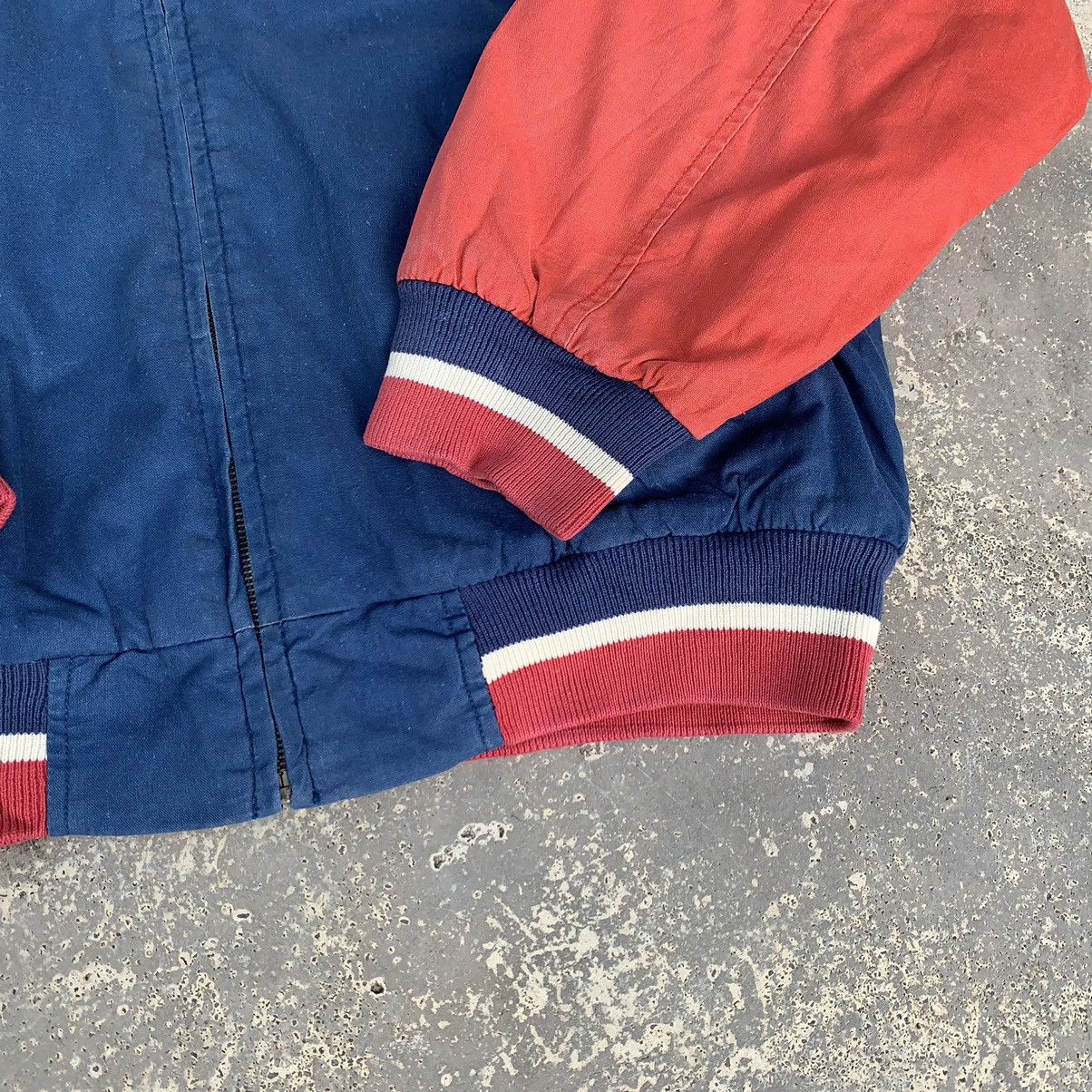 MLB VINTAGE 90s CLEVELAND INDIANS BOMBER JACKET EMBROIDERED LOGO Size US L / EU 52-54 / 3 - 10 Thumbnail