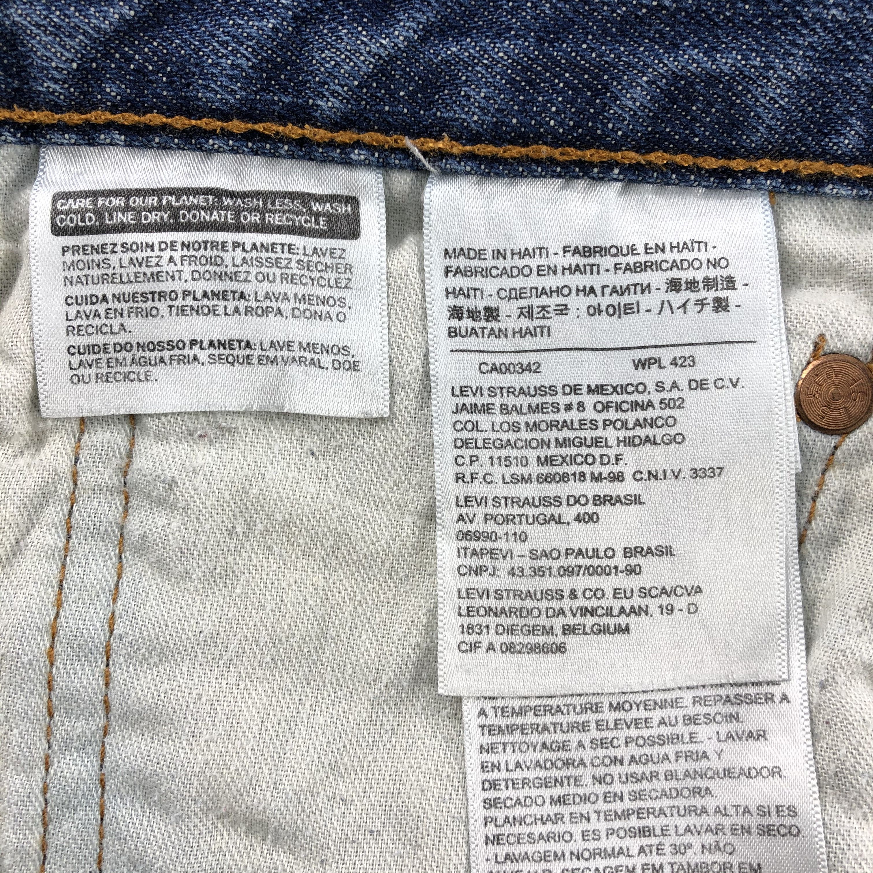 Levi's × Vintage Vintage Blue Wash Levis 501 Jeans-JM1789 Size US 38 / EU 54 - 12 Thumbnail