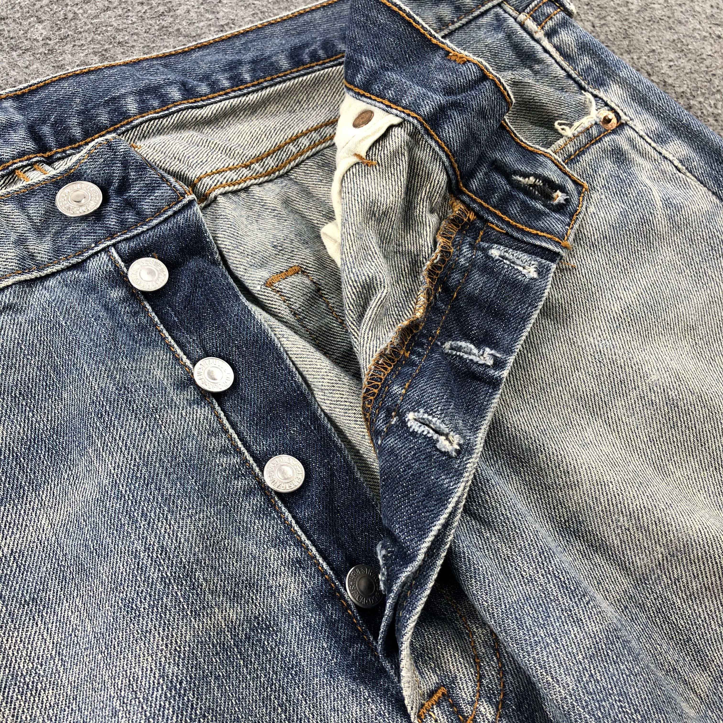 Levi's × Vintage Vintage Blue Wash Levis 501 Jeans-JM1789 Size US 38 / EU 54 - 10 Thumbnail