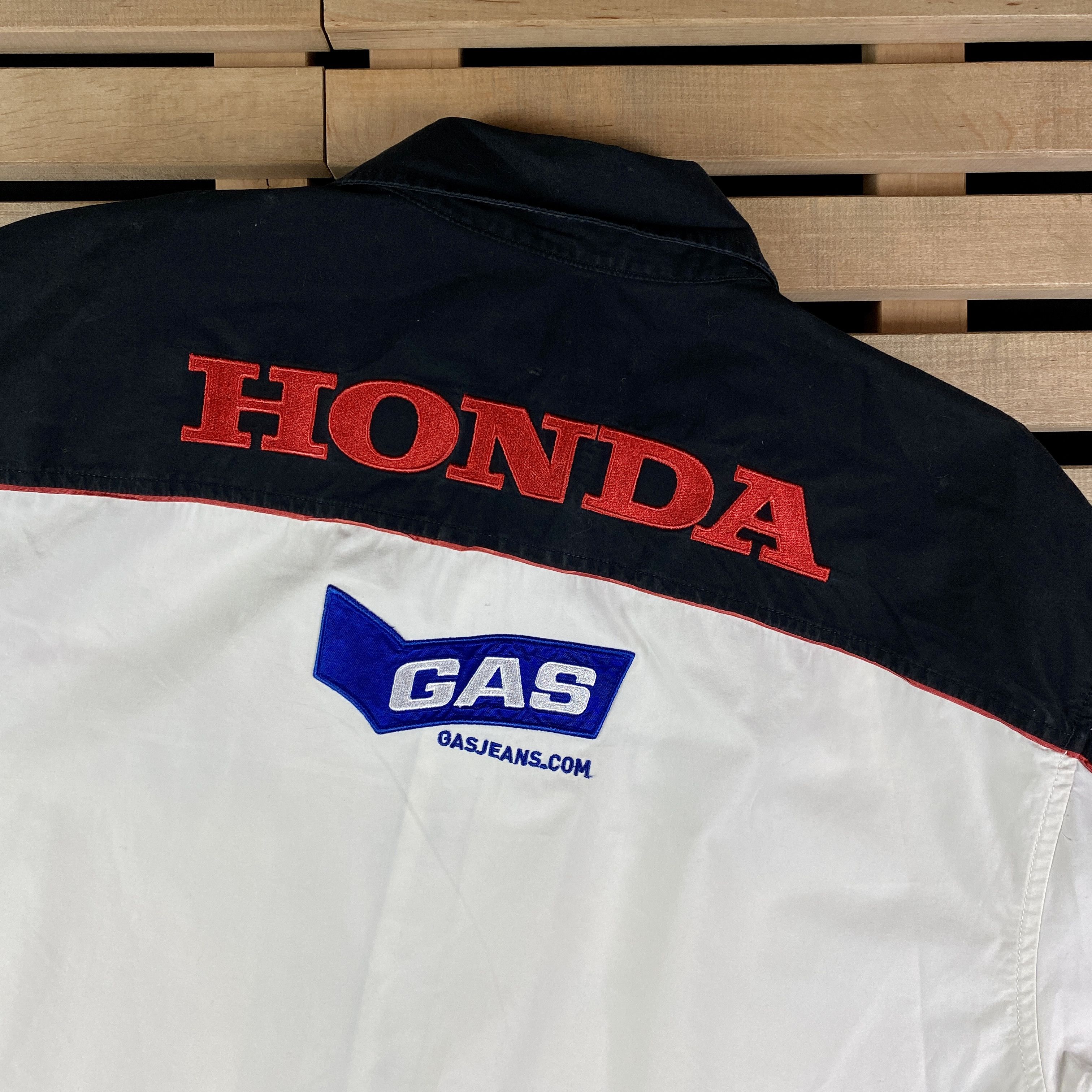 Honda Mens Racing Shirt Short Sleeve Honda Big Logo Back Size L Size US L / EU 52-54 / 3 - 5 Thumbnail