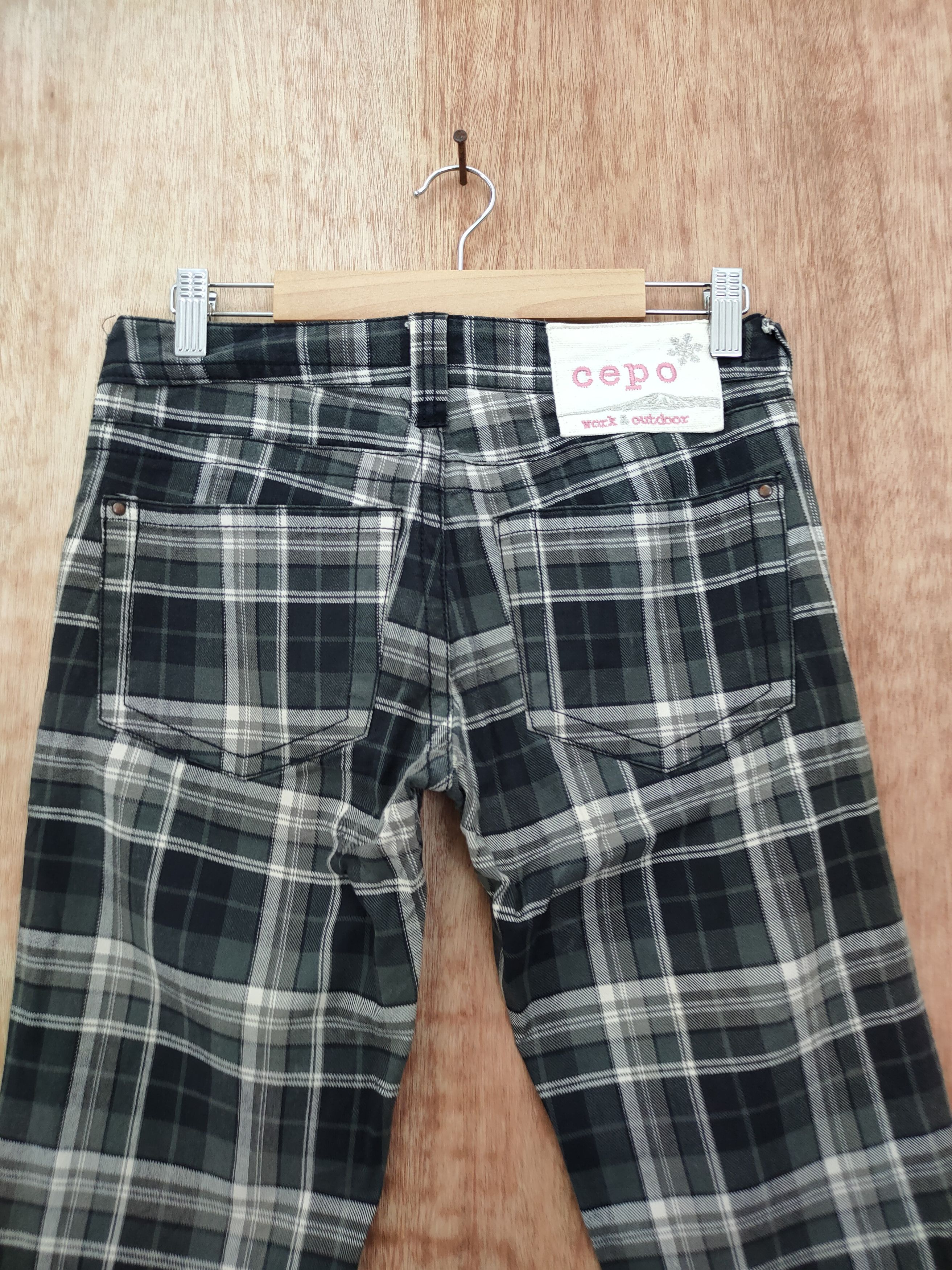 Japanese Brand DL Cepo checkered japan punk seditionaries pants #46-060 Size US 28 / EU 44 - 7 Thumbnail