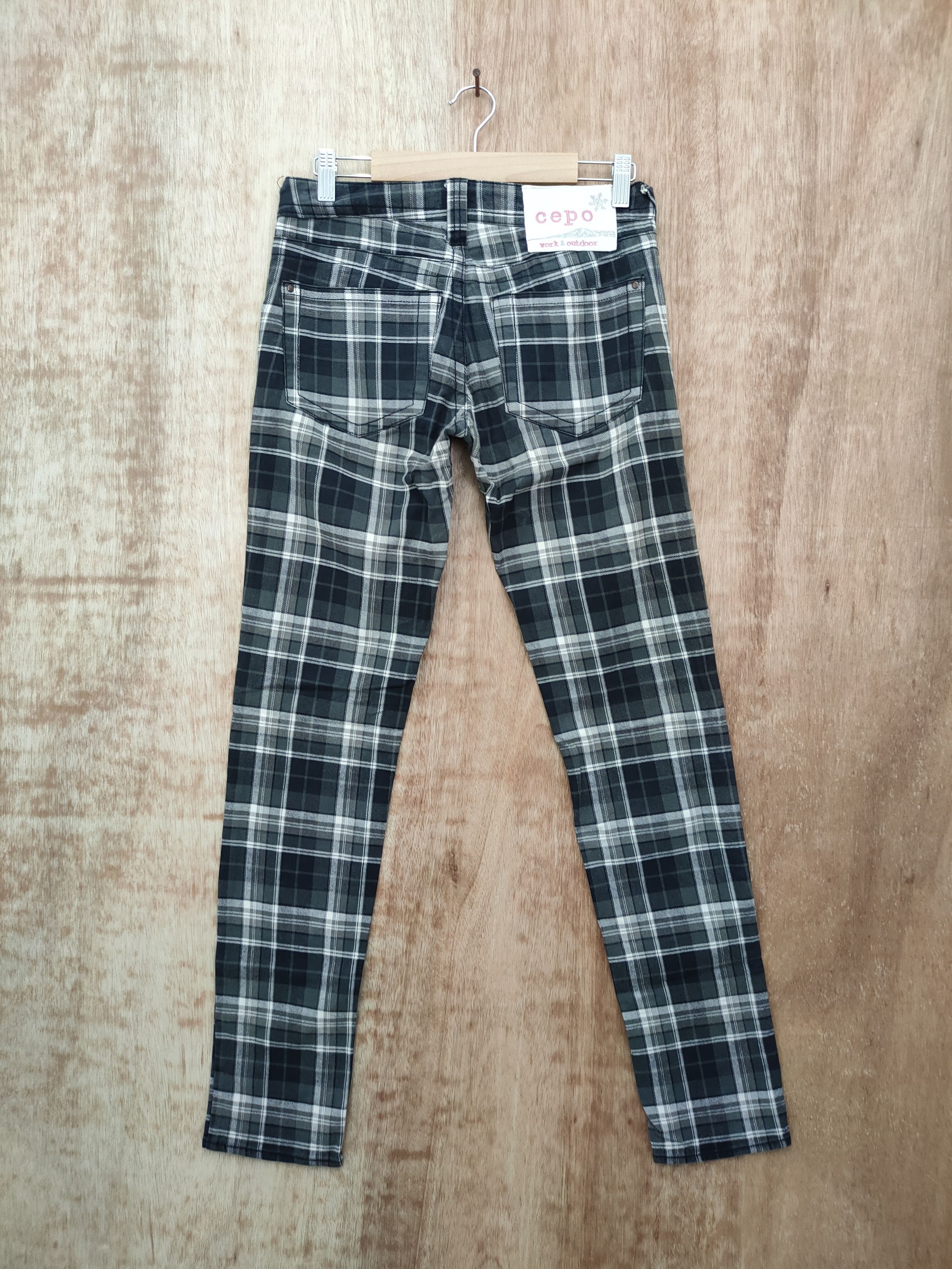 Japanese Brand DL Cepo checkered japan punk seditionaries pants #46-060 Size US 28 / EU 44 - 5 Thumbnail