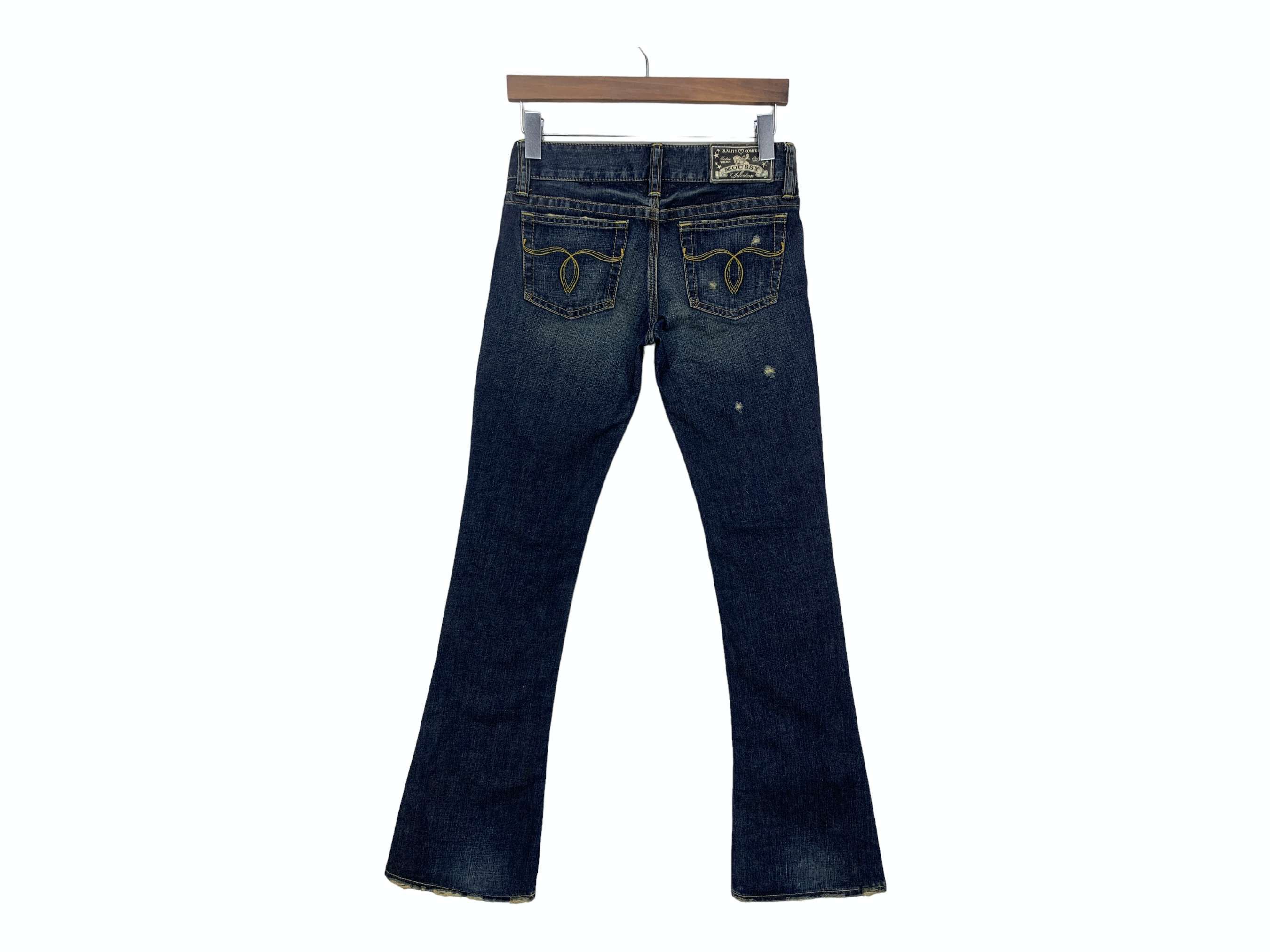 Japanese Brand × MOUSSY Moussy Japan Bootcut Jeans Flare Pants Size 25" / US 0 / IT 36 - 2 Thumbnail