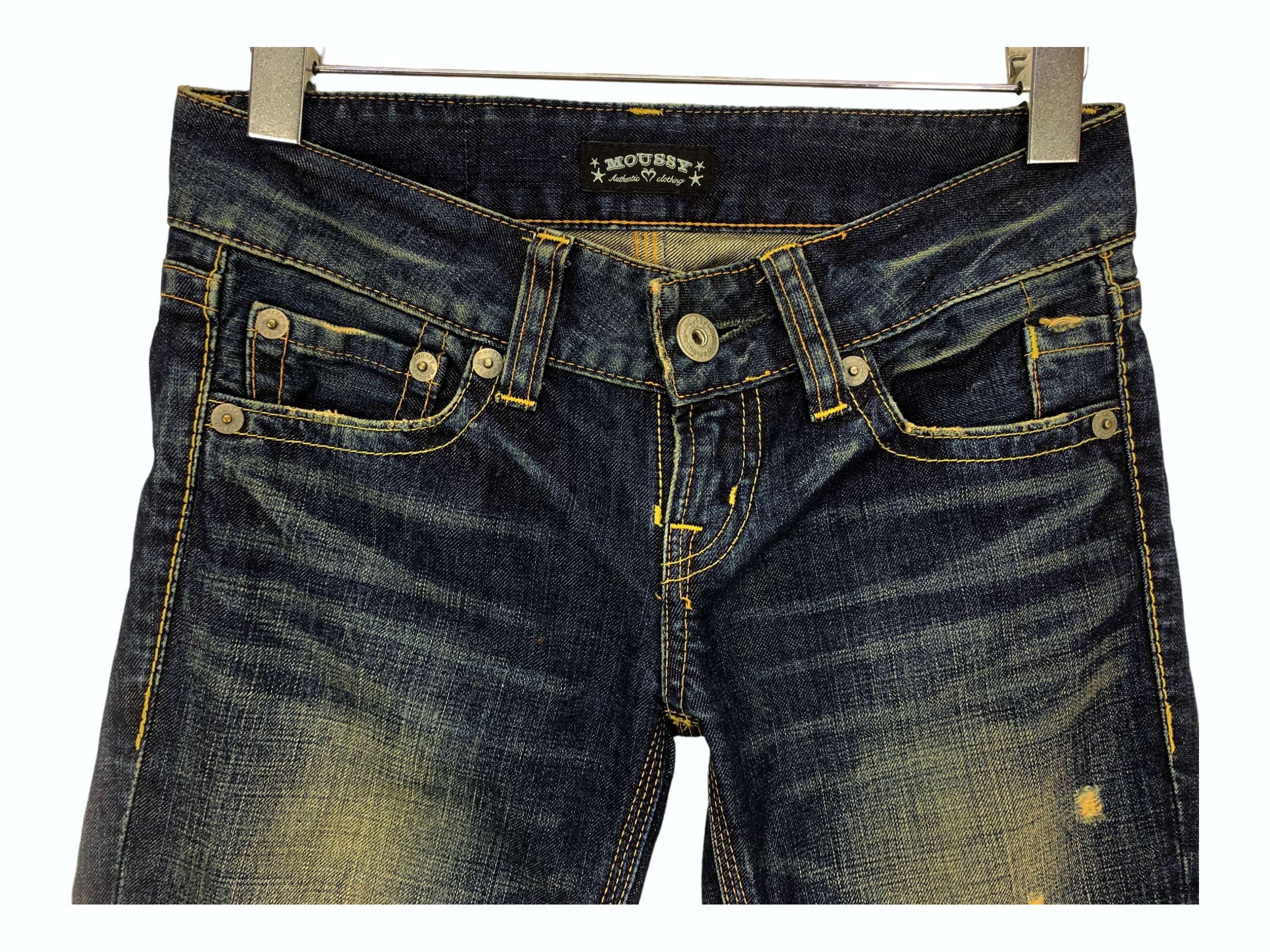 Japanese Brand × MOUSSY Moussy Japan Bootcut Jeans Flare Pants Size 25" / US 0 / IT 36 - 3 Thumbnail