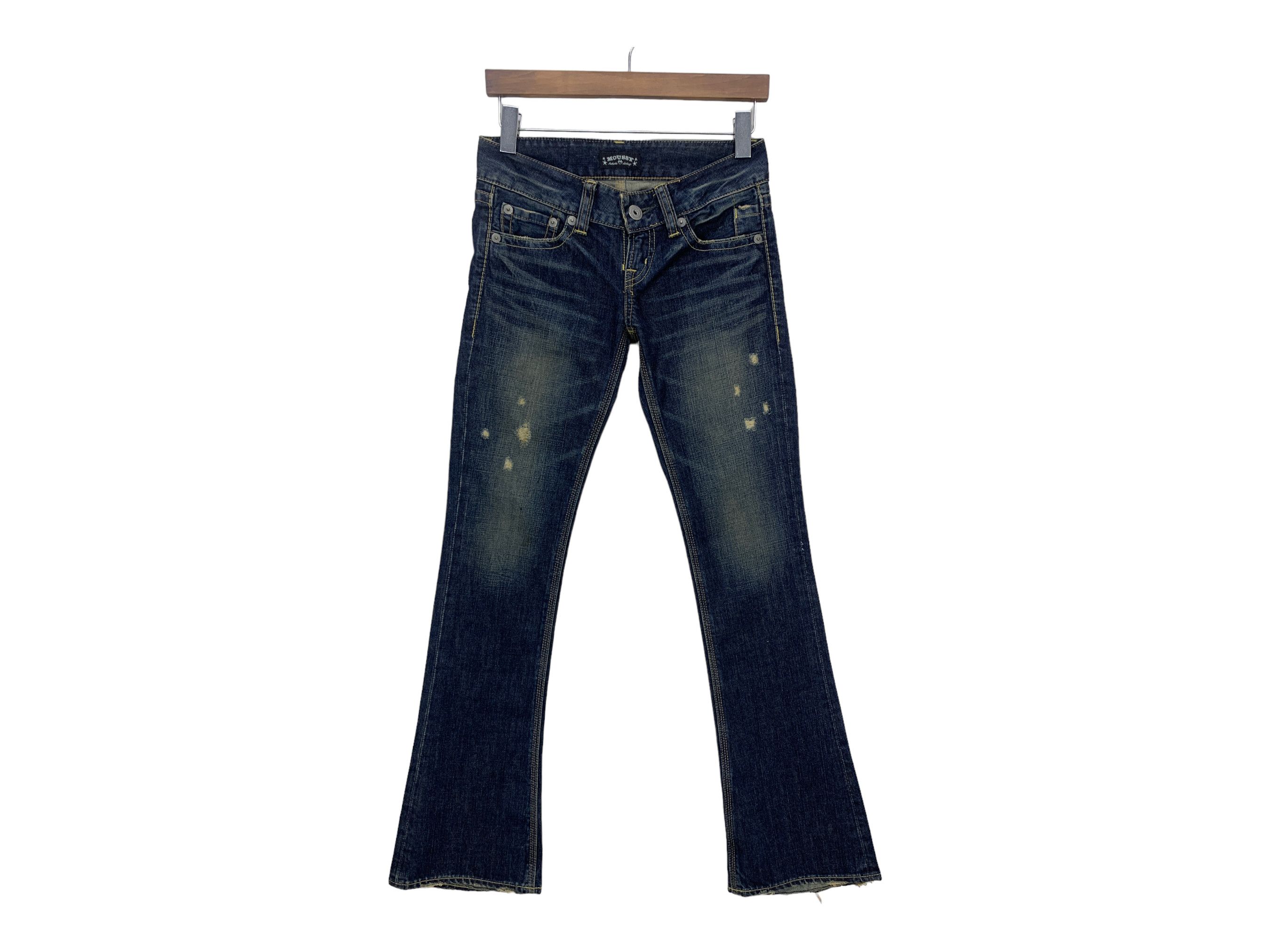 Japanese Brand × MOUSSY Moussy Japan Bootcut Jeans Flare Pants Size 25" / US 0 / IT 36 - 1 Thumbnail