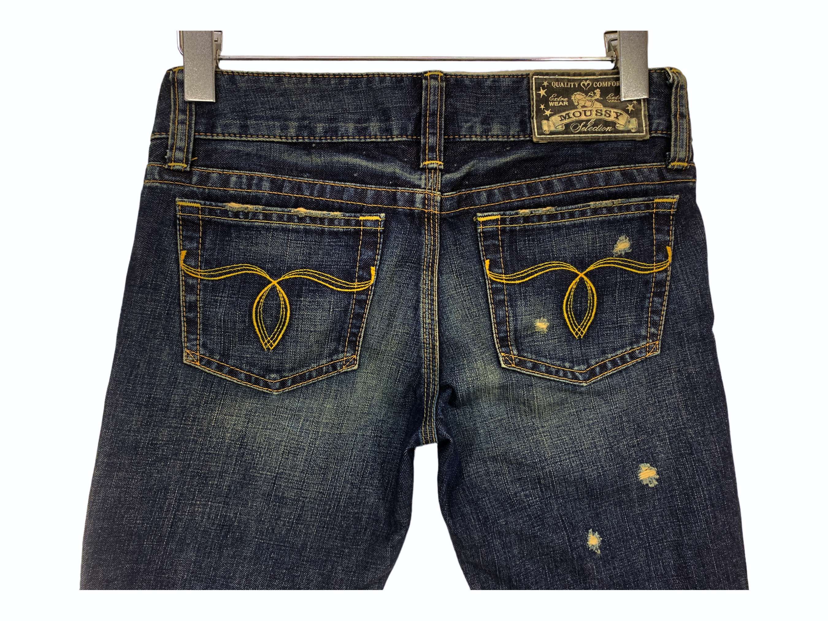 Japanese Brand × MOUSSY Moussy Japan Bootcut Jeans Flare Pants Size 25" / US 0 / IT 36 - 6 Thumbnail