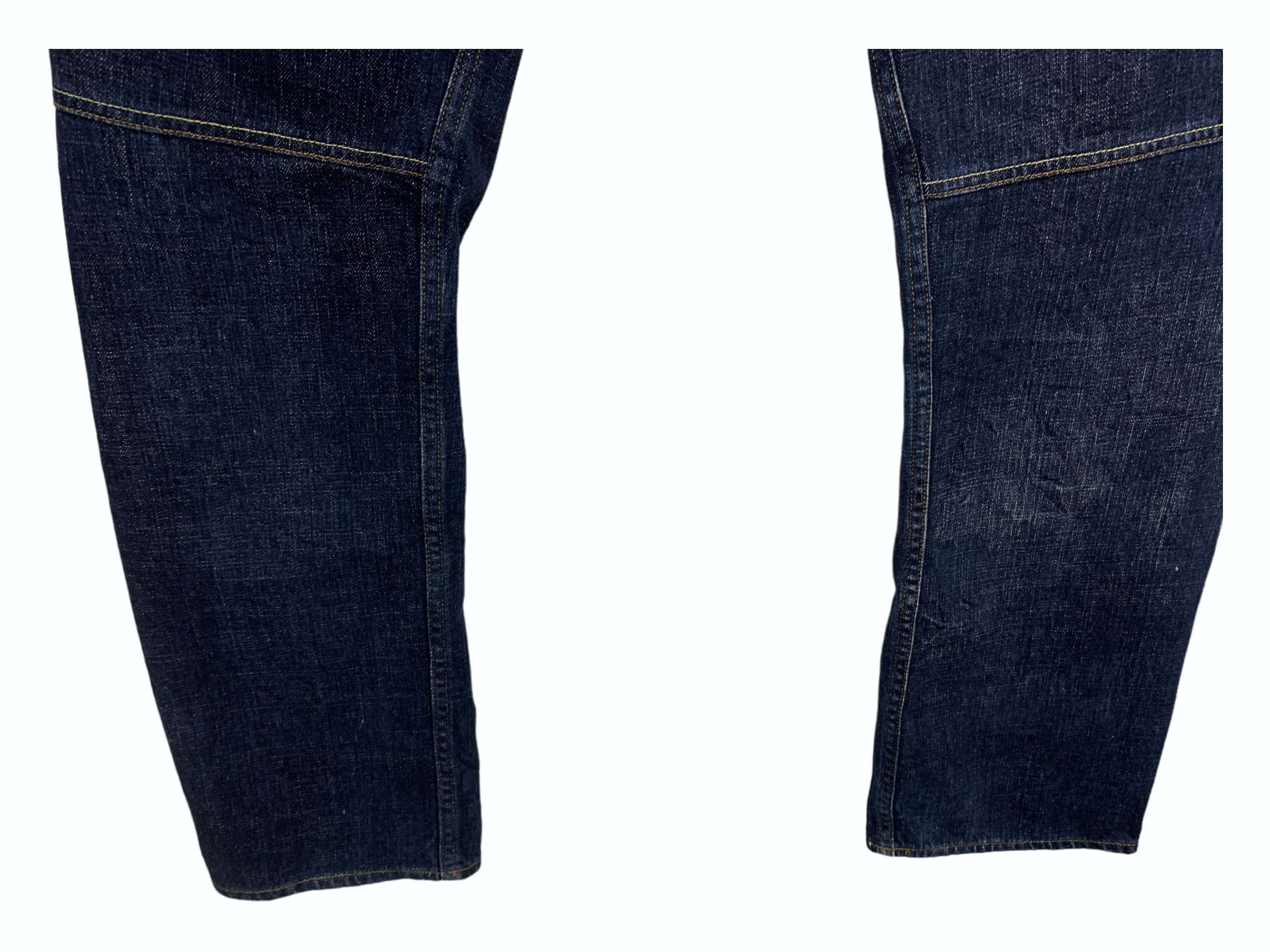 Japanese Brand Dominate Handcrafted Jeans Double Waist Distressed Jeans Size US 30 / EU 46 - 8 Thumbnail