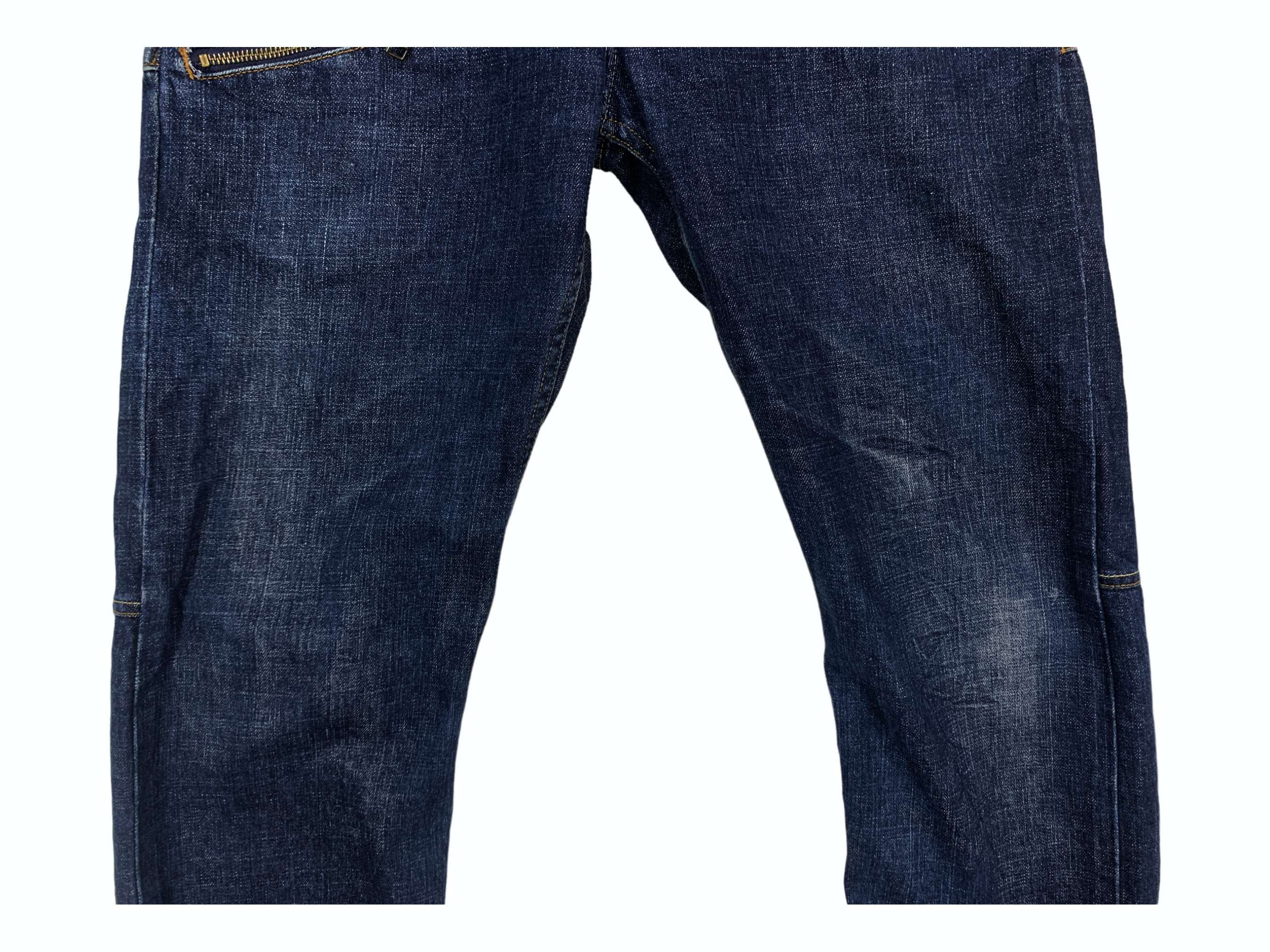 Japanese Brand Dominate Handcrafted Jeans Double Waist Distressed Jeans Size US 30 / EU 46 - 4 Thumbnail