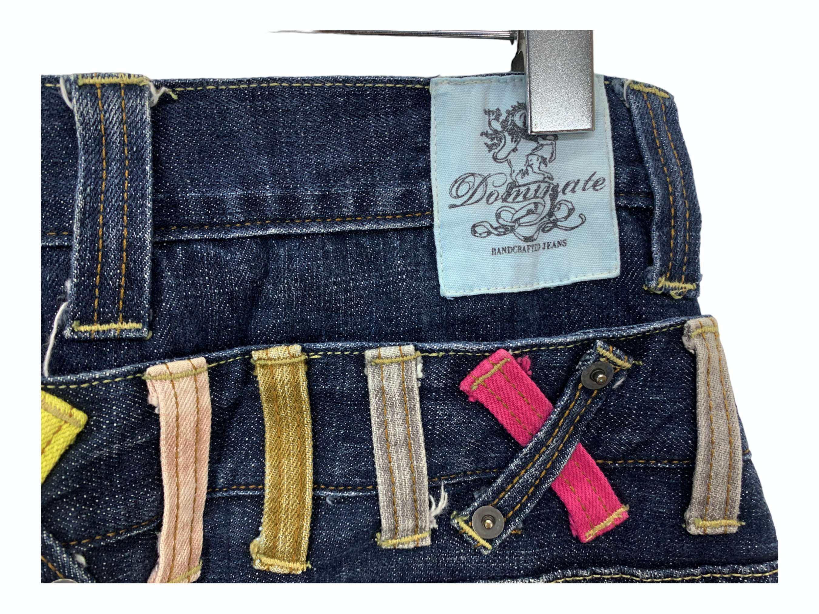 Japanese Brand Dominate Handcrafted Jeans Double Waist Distressed Jeans Size US 30 / EU 46 - 9 Thumbnail
