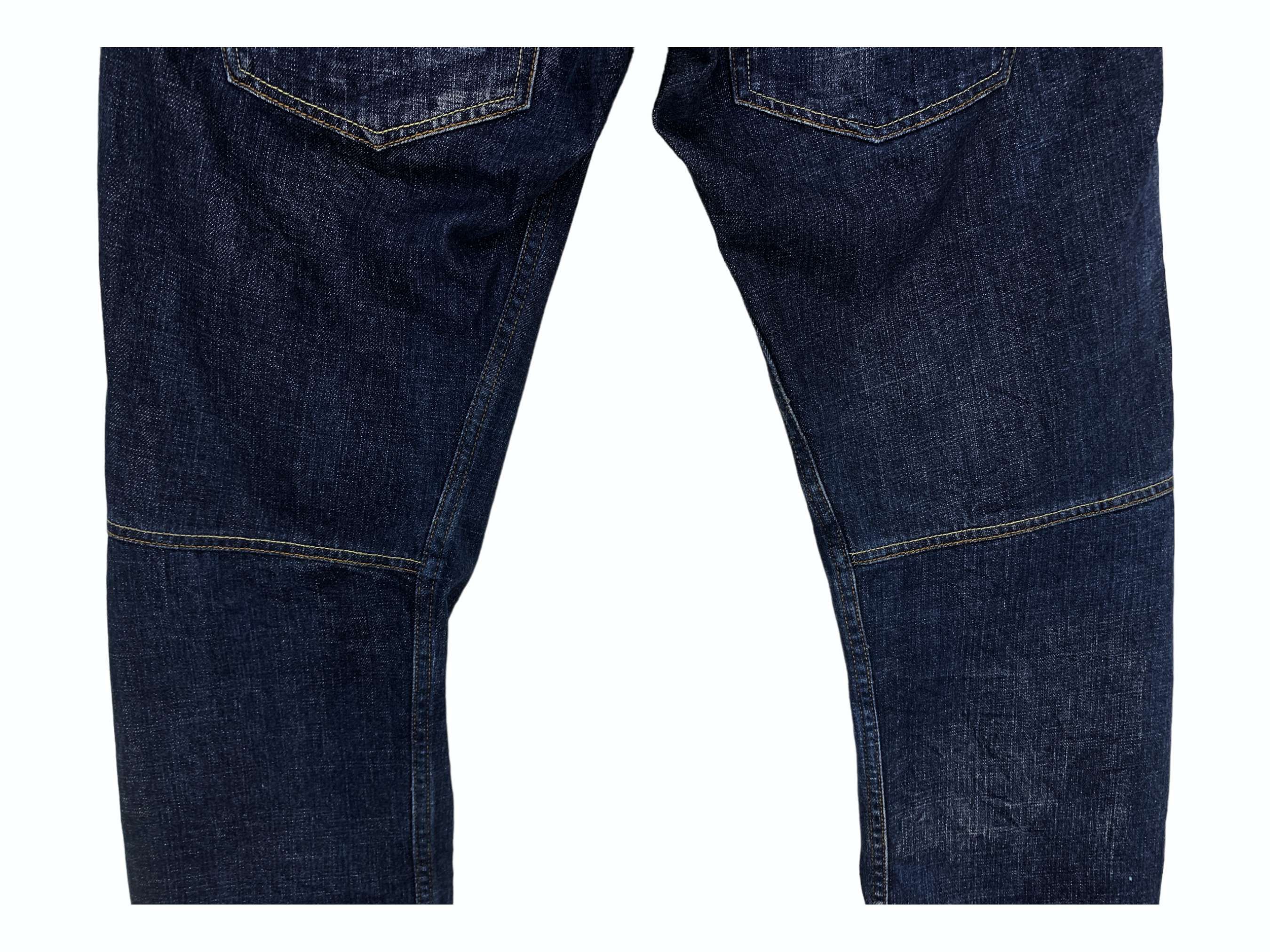 Japanese Brand Dominate Handcrafted Jeans Double Waist Distressed Jeans Size US 30 / EU 46 - 7 Thumbnail