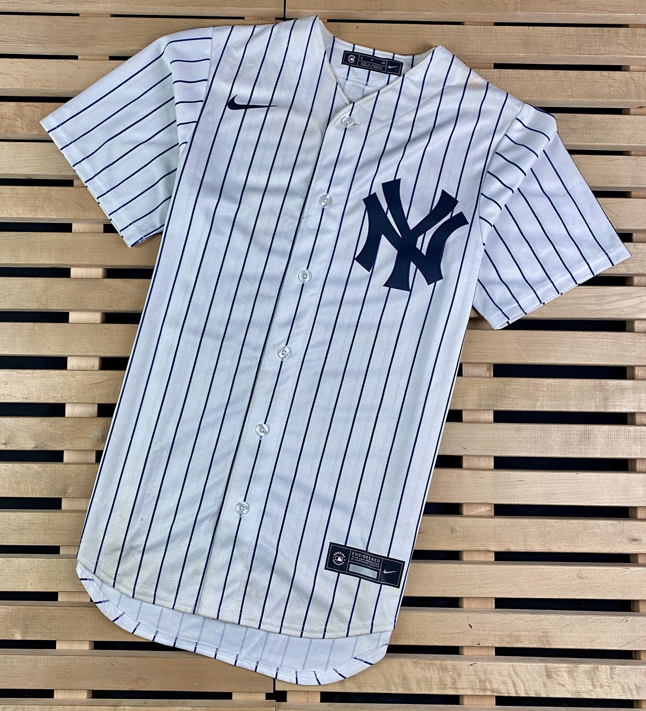 NBA Men’s Shirt Short Sleeve Nike New York Yankees Size S Size US S / EU 44-46 / 1 - 1 Thumbnail