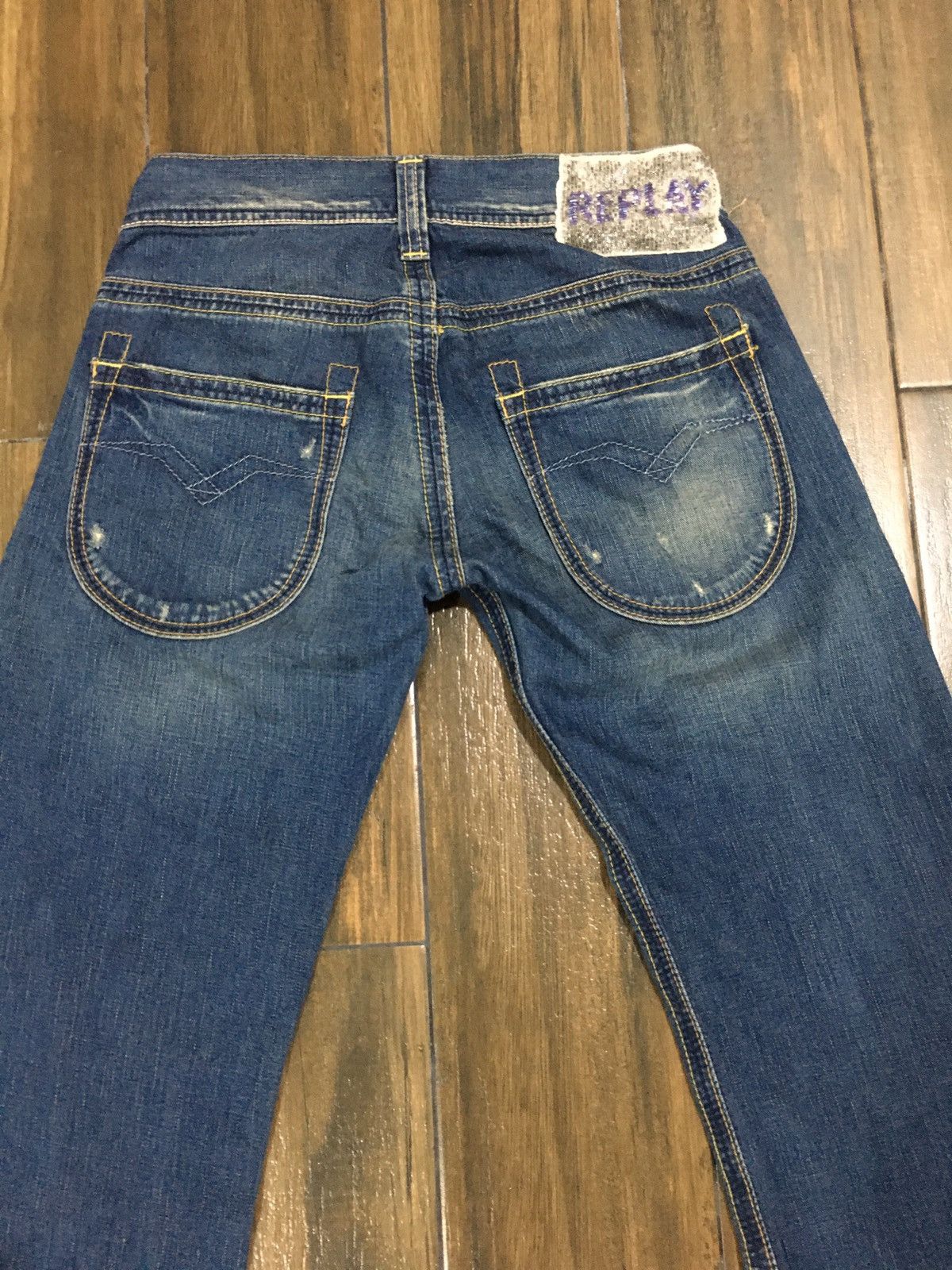 Replay Replay Bootcut Flare Wide Leg Jeans 28x30 Size 28" / US 6 / IT 42 - 3 Thumbnail