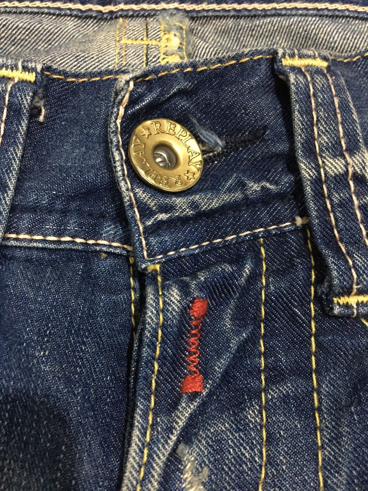Replay Replay Bootcut Flare Wide Leg Jeans 28x30 Size 28" / US 6 / IT 42 - 5 Thumbnail