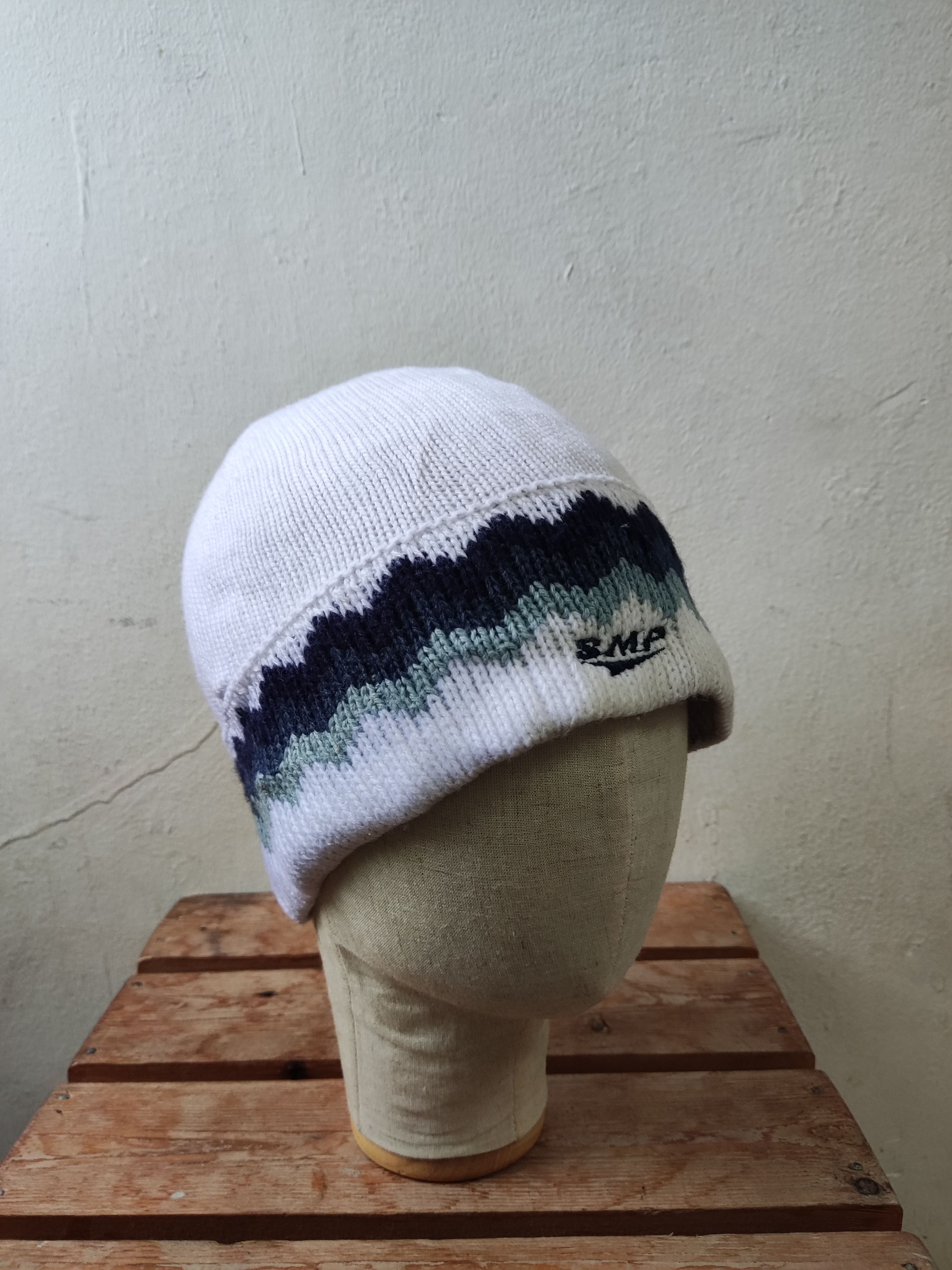 Vintage Smp Skateboard Beanie Hat Made in usa Size ONE SIZE - 2 Thumbnail