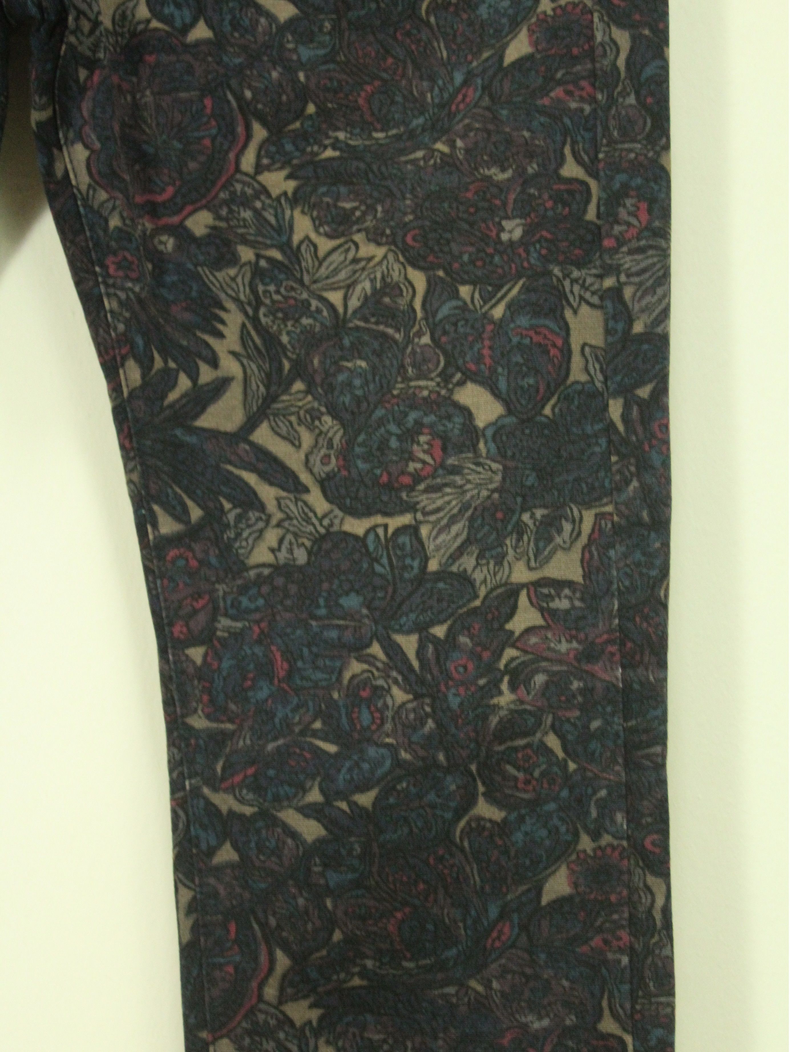 CABANE de ZUCCa CABANE DE ZUCCA Pants floral Drop Crotch Issey Miyake Style Size US 30 / EU 46 - 3 Thumbnail