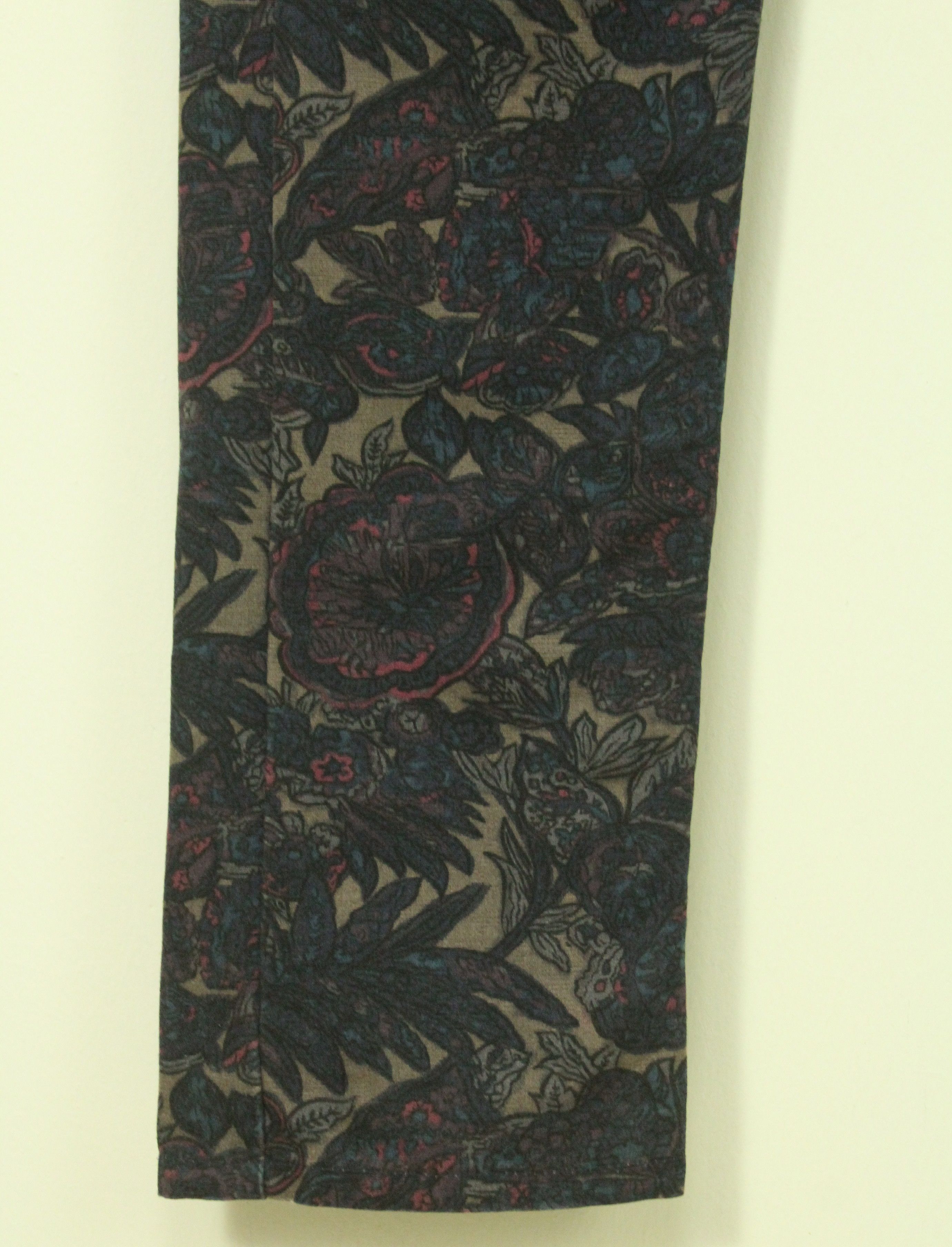 CABANE de ZUCCa CABANE DE ZUCCA Pants floral Drop Crotch Issey Miyake Style Size US 30 / EU 46 - 6 Thumbnail