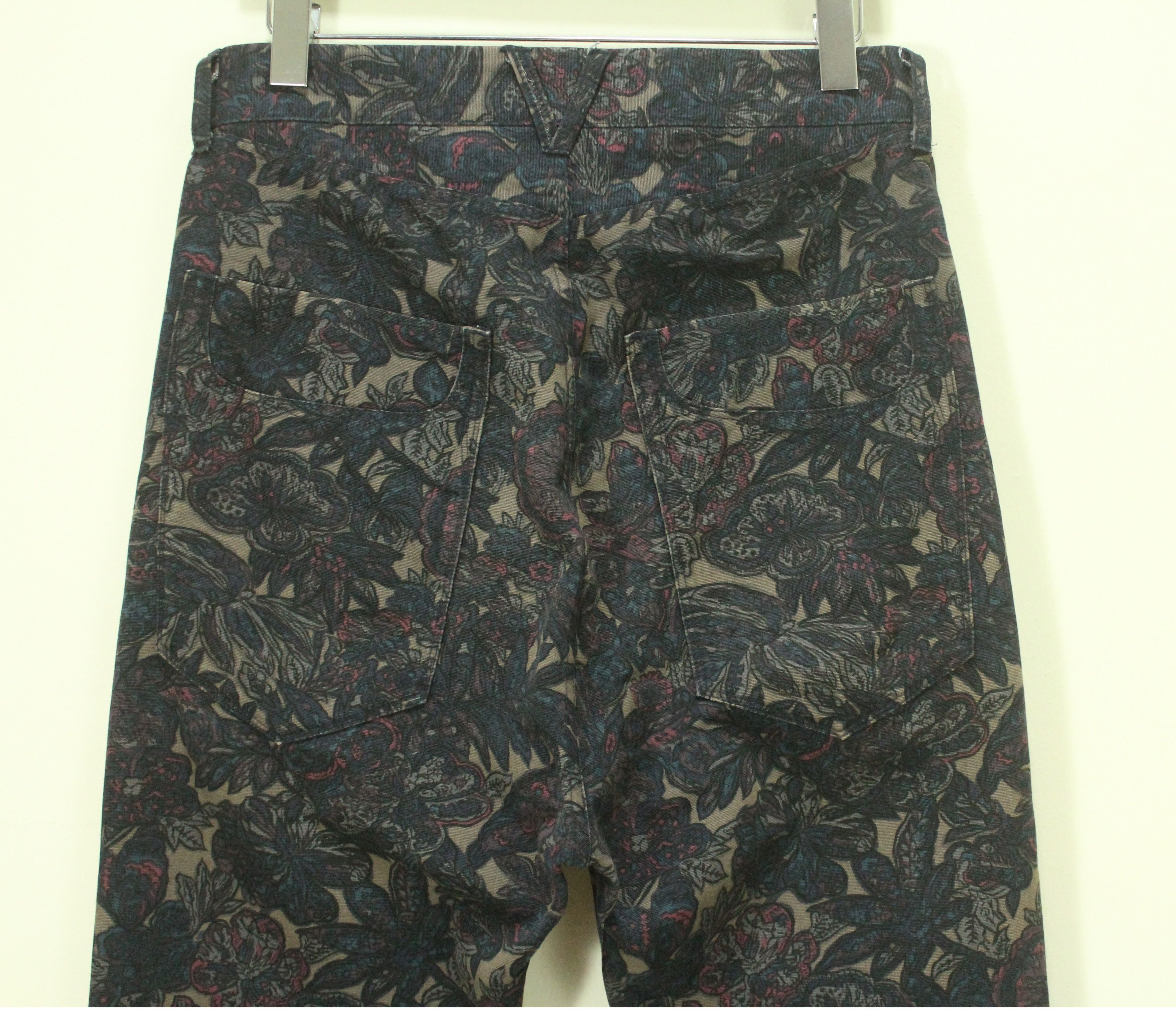 CABANE de ZUCCa CABANE DE ZUCCA Pants floral Drop Crotch Issey Miyake Style Size US 30 / EU 46 - 8 Thumbnail