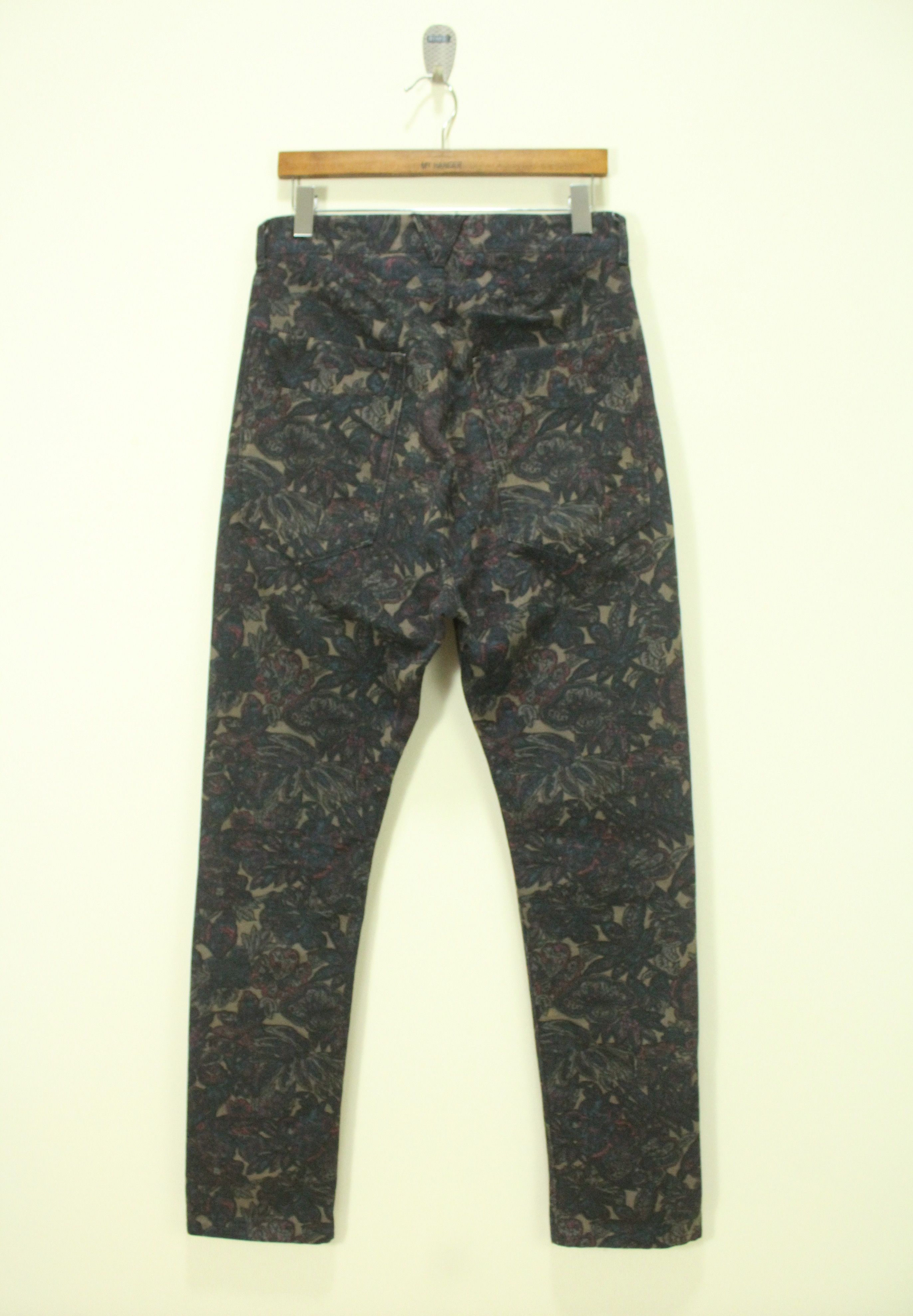 CABANE de ZUCCa CABANE DE ZUCCA Pants floral Drop Crotch Issey Miyake Style Size US 30 / EU 46 - 7 Thumbnail