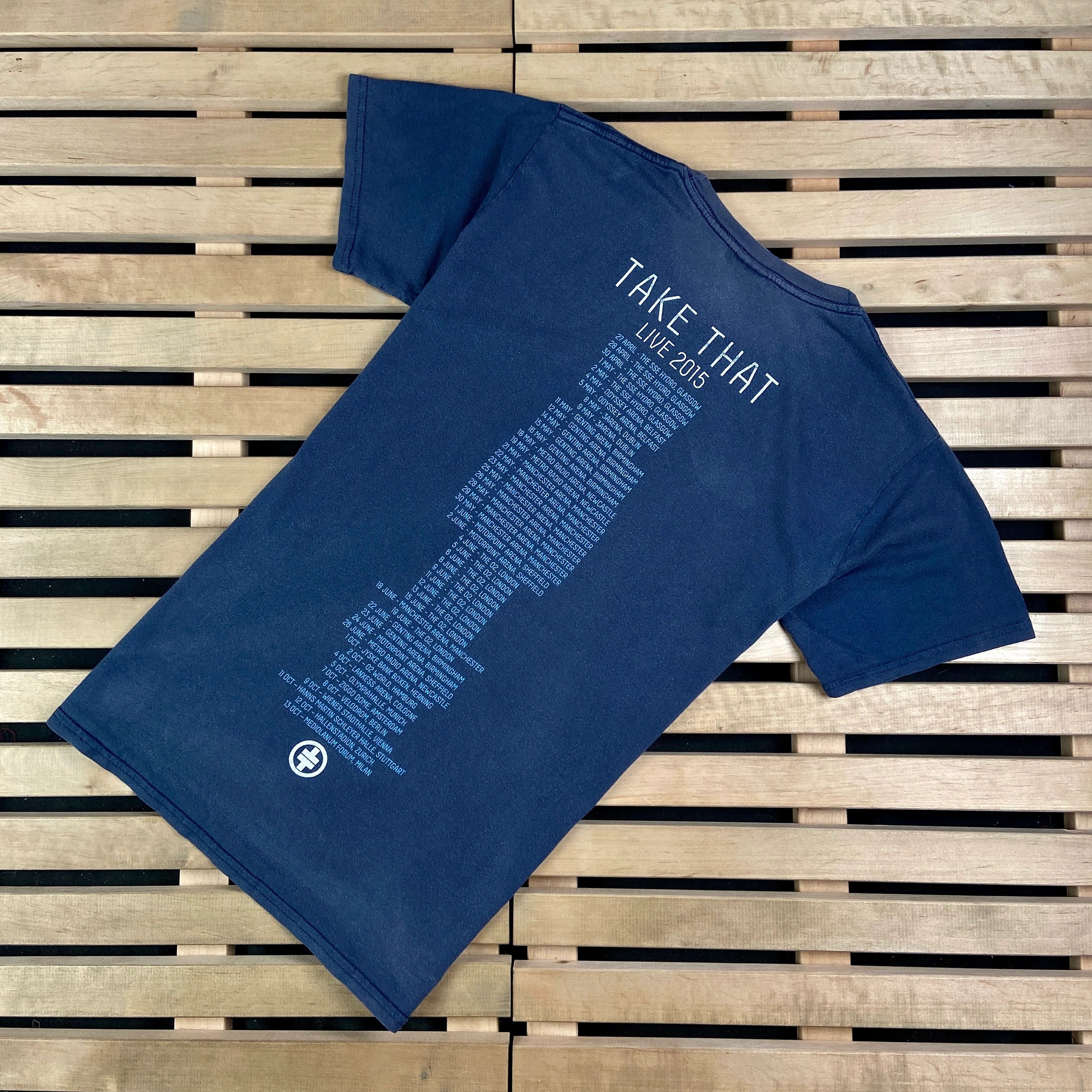 Band Tees × Vintage Mens Vintage T Shirt Take That Live Size M Size US M / EU 48-50 / 2 - 5 Thumbnail