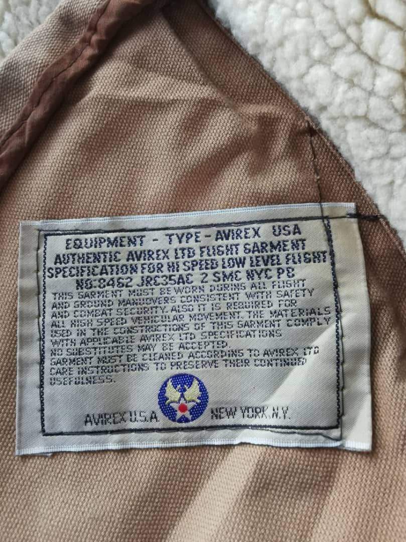 Avirex Avirex Type B-3 U.S Army Air Force Flight Jacket Size US L / EU 52-54 / 3 - 11 Thumbnail