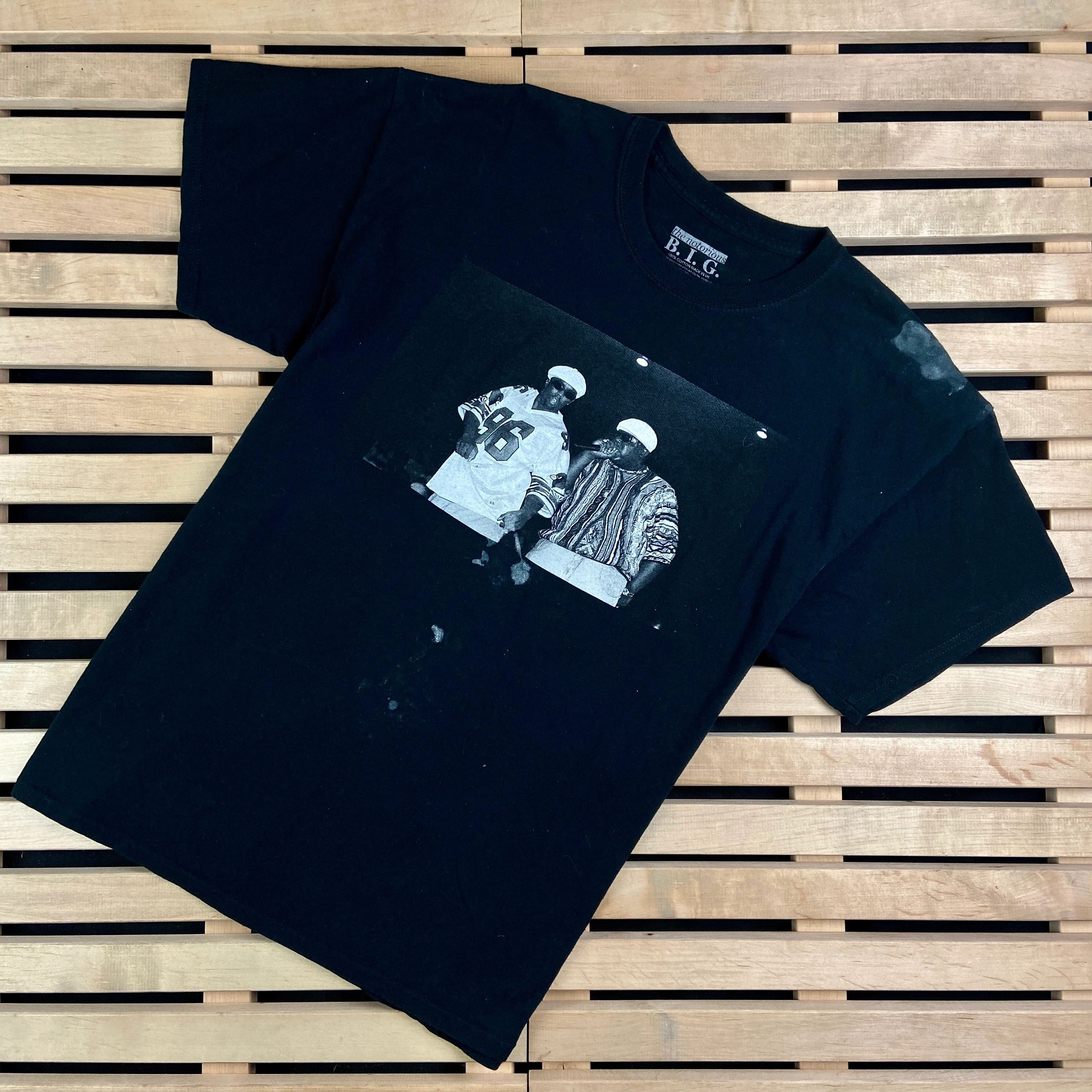 Band Tees × Rap Tees × Vintage Mens Vintage T Shirt B.I.G The Notorius Size L Size US M / EU 48-50 / 2 - 1 Thumbnail