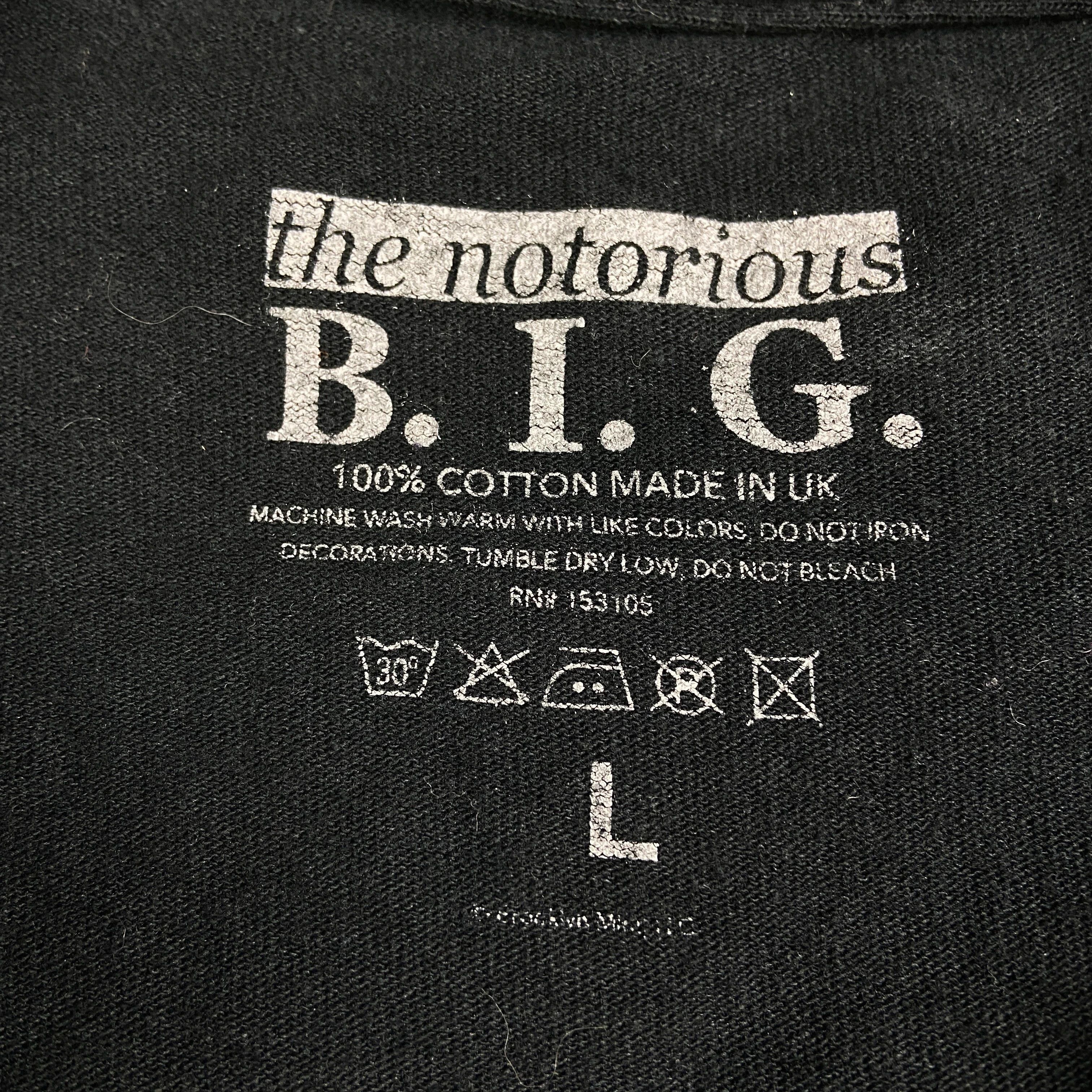 Band Tees × Rap Tees × Vintage Mens Vintage T Shirt B.I.G The Notorius Size L Size US M / EU 48-50 / 2 - 6 Thumbnail