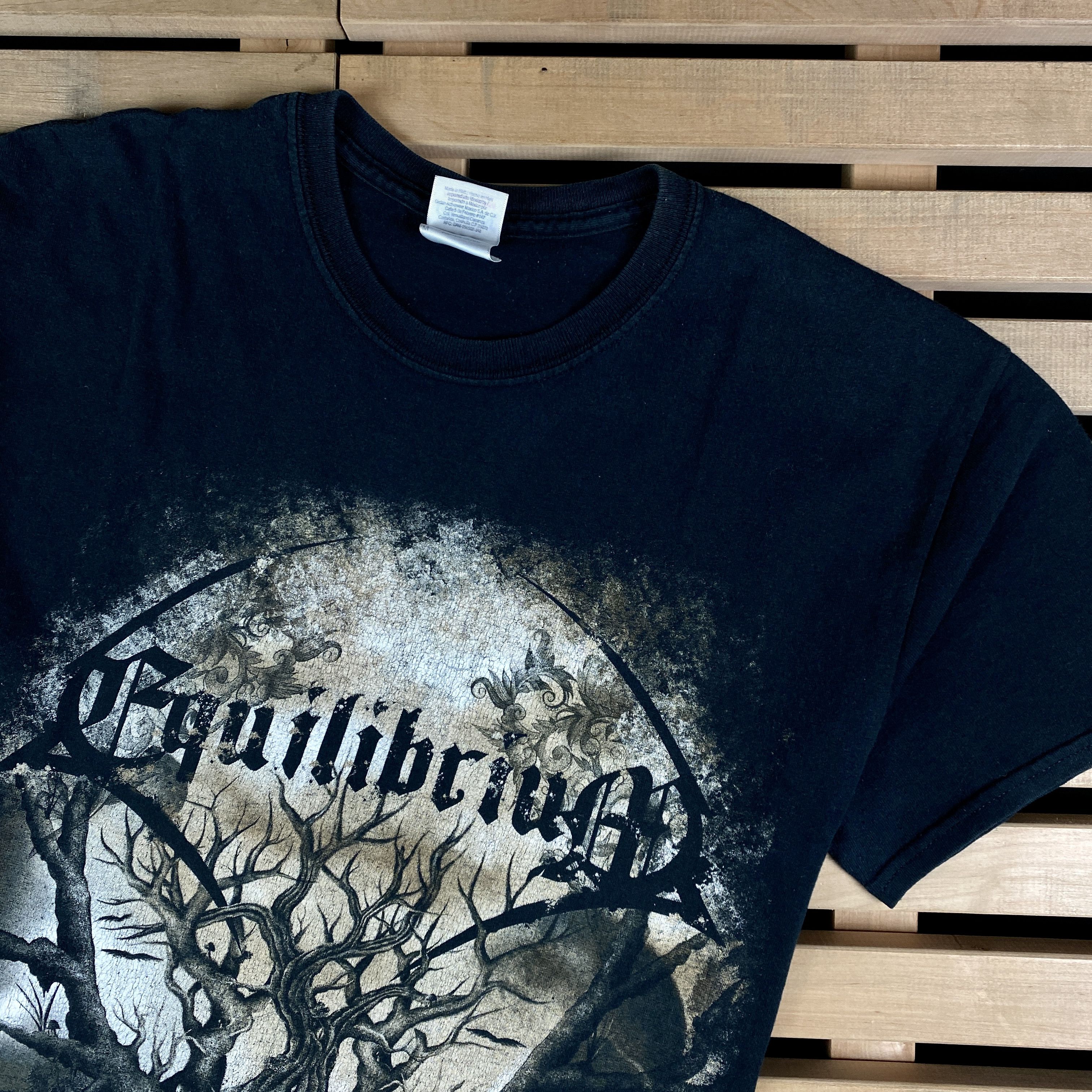 Band Tees × Vintage Men’s Rock T-Shirt Equilibrium Vintage Size M Size US M / EU 48-50 / 2 - 2 Thumbnail