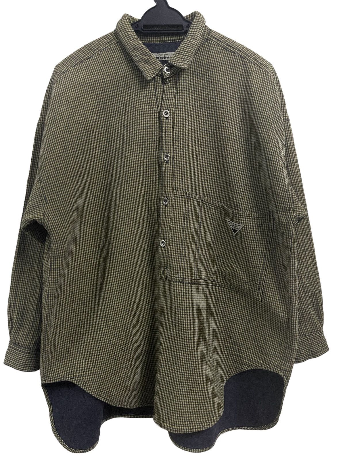 Vintage Japanese Junko Koshino Half Button Shirt