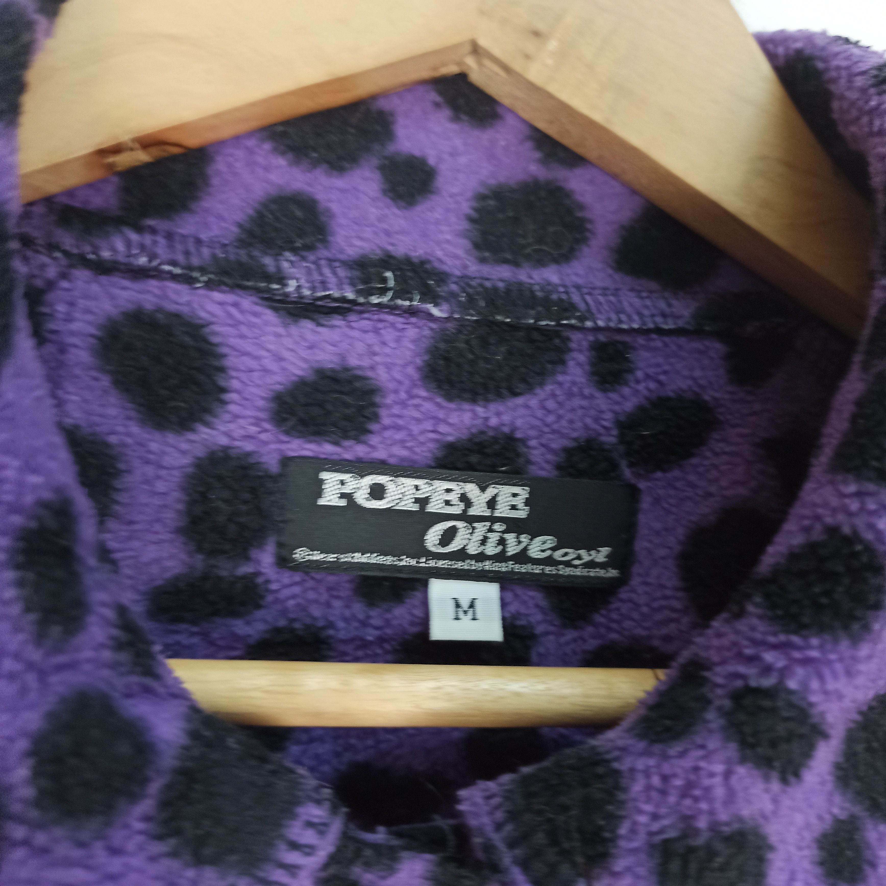 Cartoon Network 🔥STEALS🔥 Popeye Olive Oyl Sweater Button Fleece Size M / US 6-8 / IT 42-44 - 11 Thumbnail