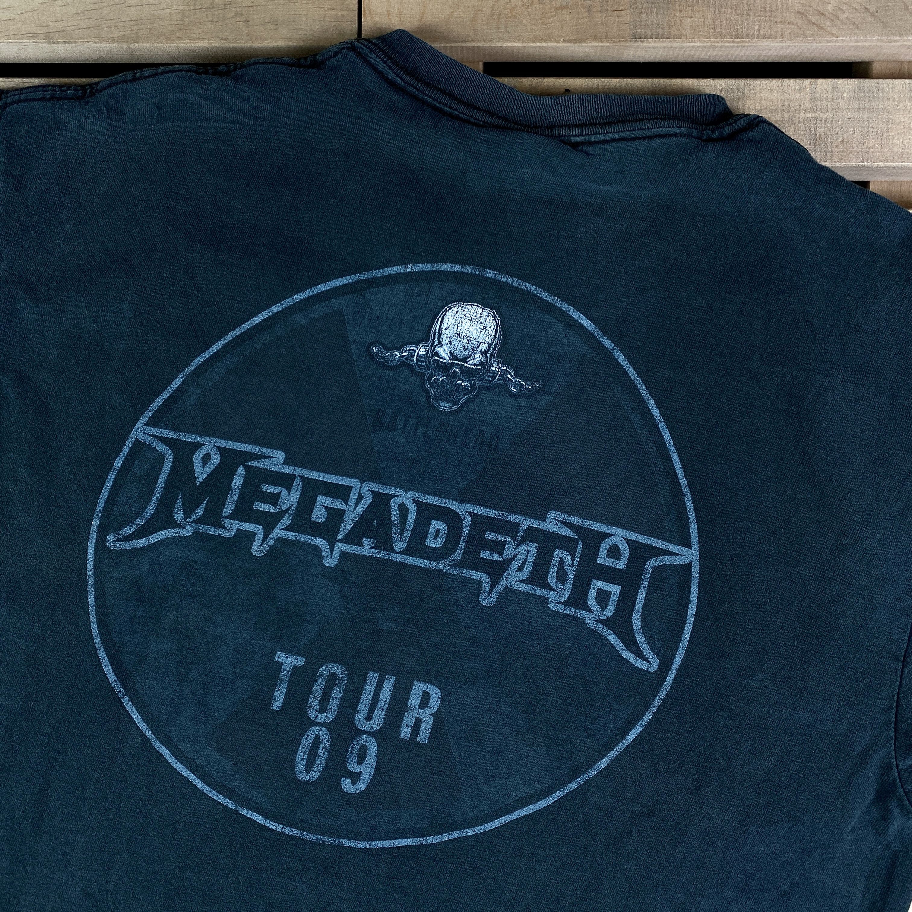 Band Tees × Megadeth × Vintage Men’s T-Shirt Megadeth Vintage Tour 2009 Size M Size US M / EU 48-50 / 2 - 6 Thumbnail