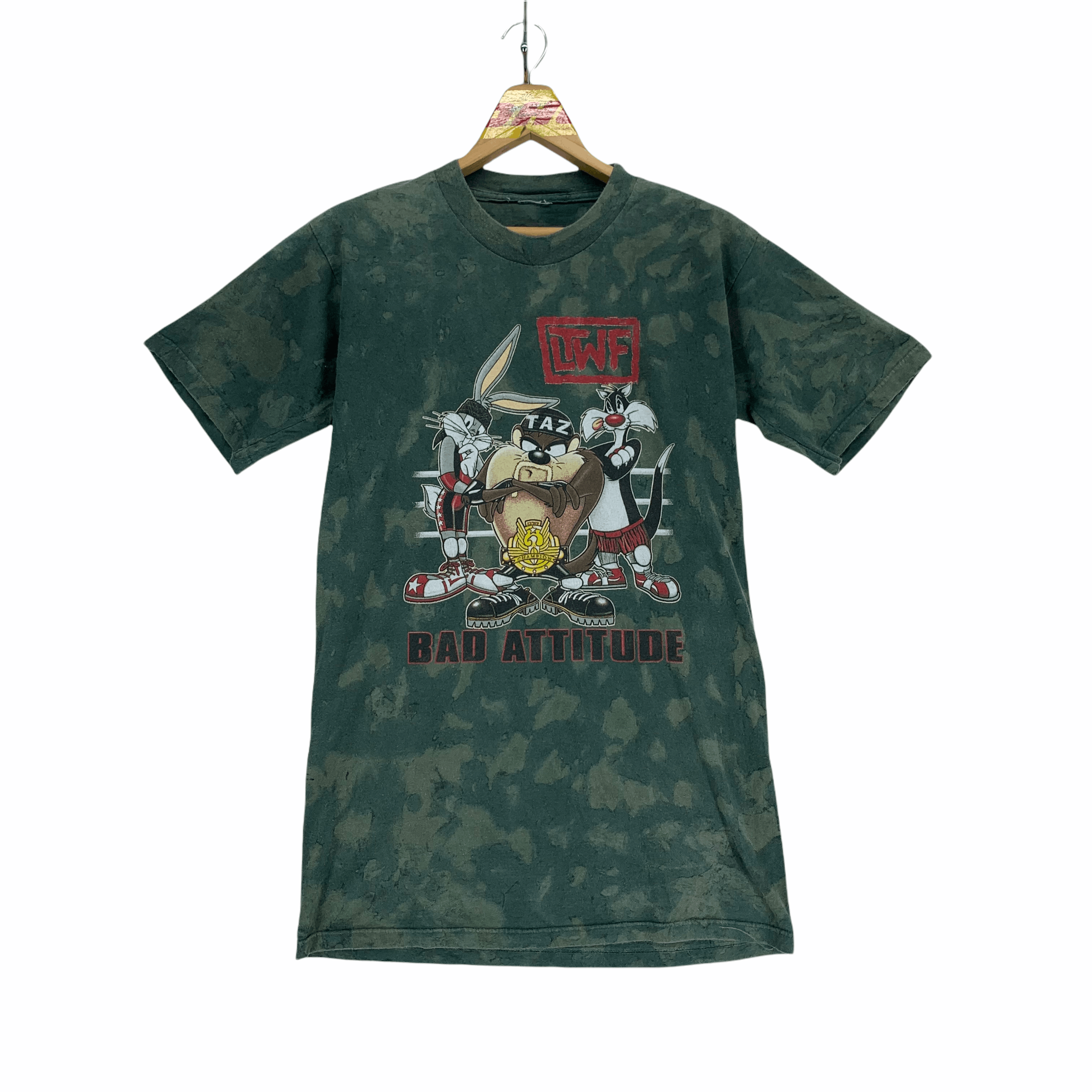 Japanese Brand Looney Tunes LTWF Bad Attitude Tie Dye Tee #3324-67 Size S / US 4 / IT 40 - 1 Thumbnail