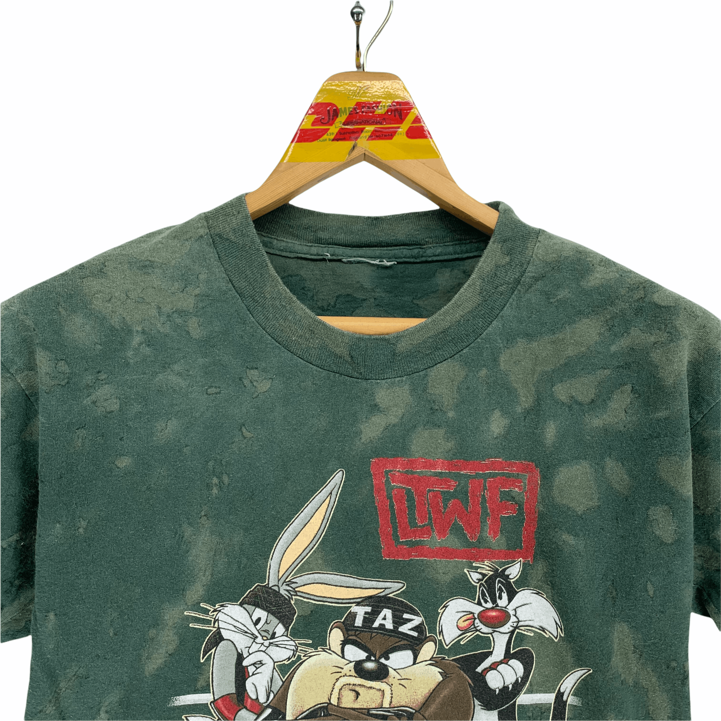Japanese Brand Looney Tunes LTWF Bad Attitude Tie Dye Tee #3324-67 Size S / US 4 / IT 40 - 2 Thumbnail