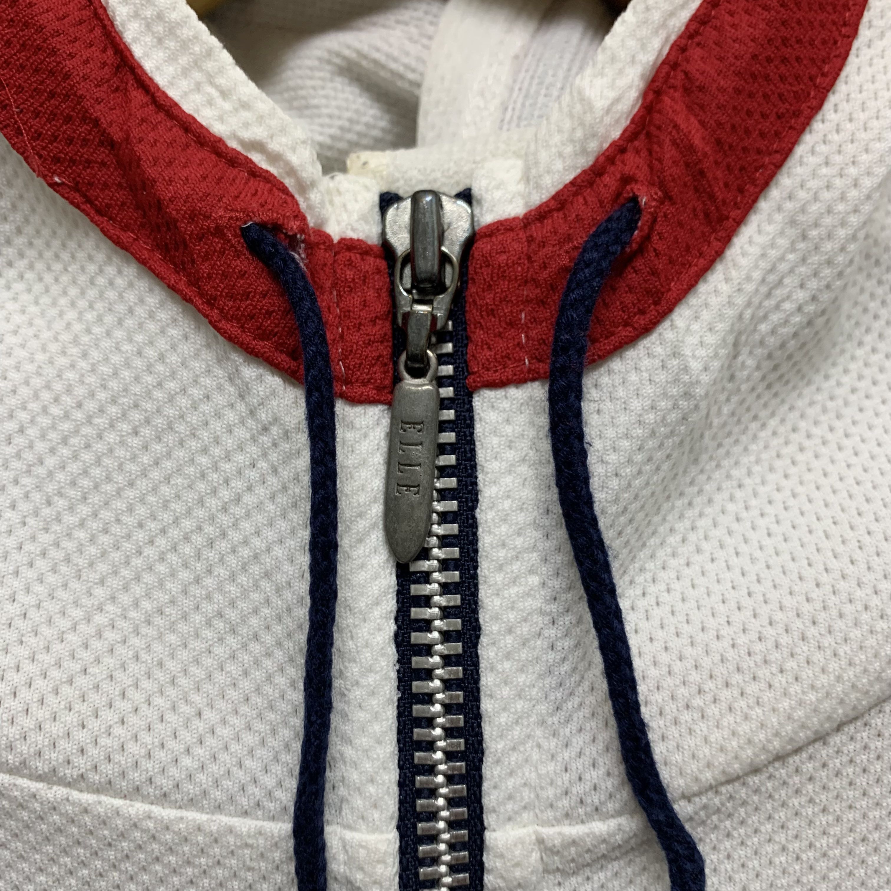 Japanese Brand ELLE HOMME PARIS Colorblock Anorak Hoodies #4322-150 Size US L / EU 52-54 / 3 - 7 Thumbnail