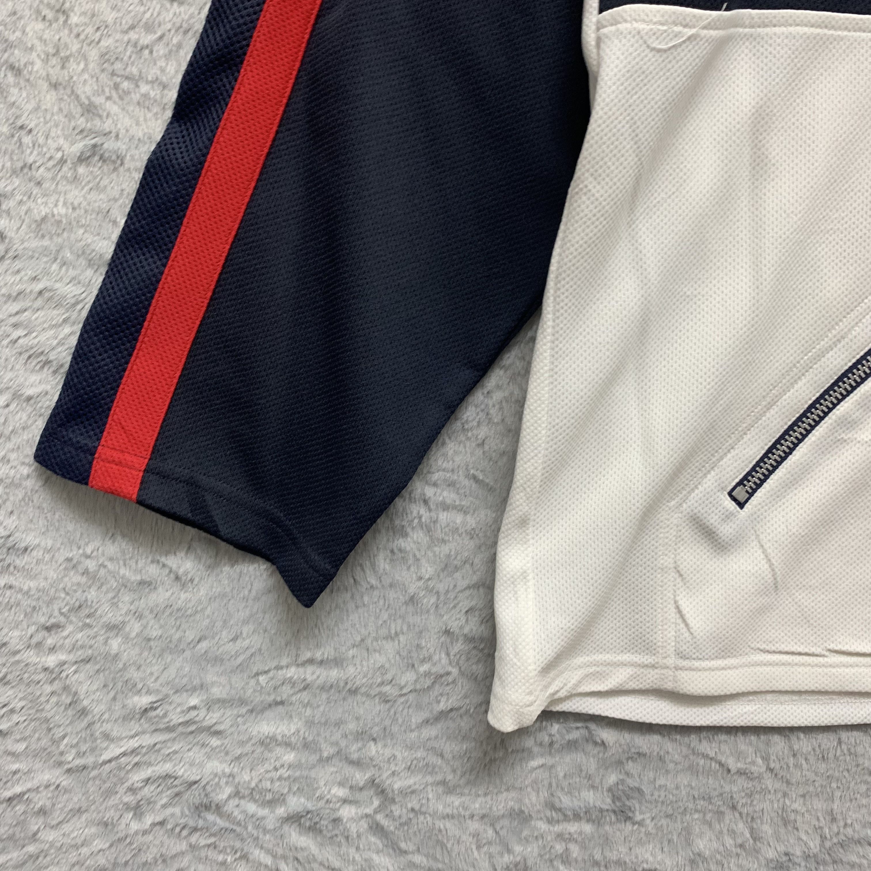 Japanese Brand ELLE HOMME PARIS Colorblock Anorak Hoodies #4322-150 Size US L / EU 52-54 / 3 - 8 Thumbnail