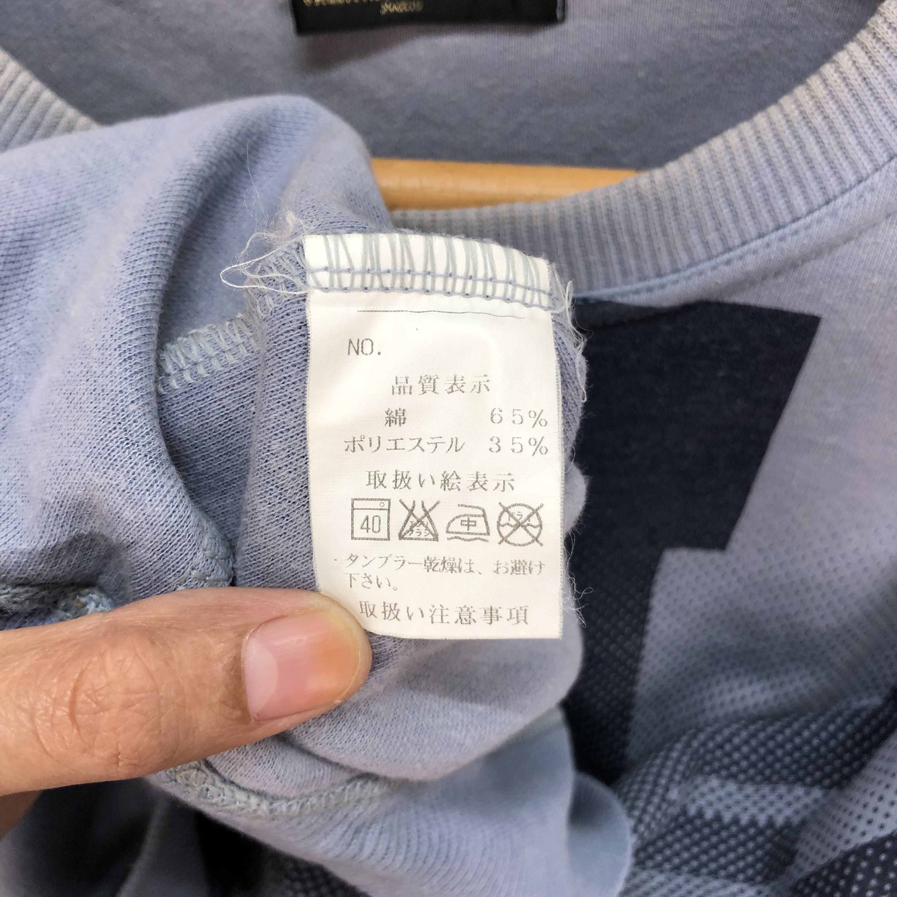 Vintage VALENTINO COUPEAU PARIS Crewneck Sweatshirts #4979-41 Size US L / EU 52-54 / 3 - 7 Thumbnail