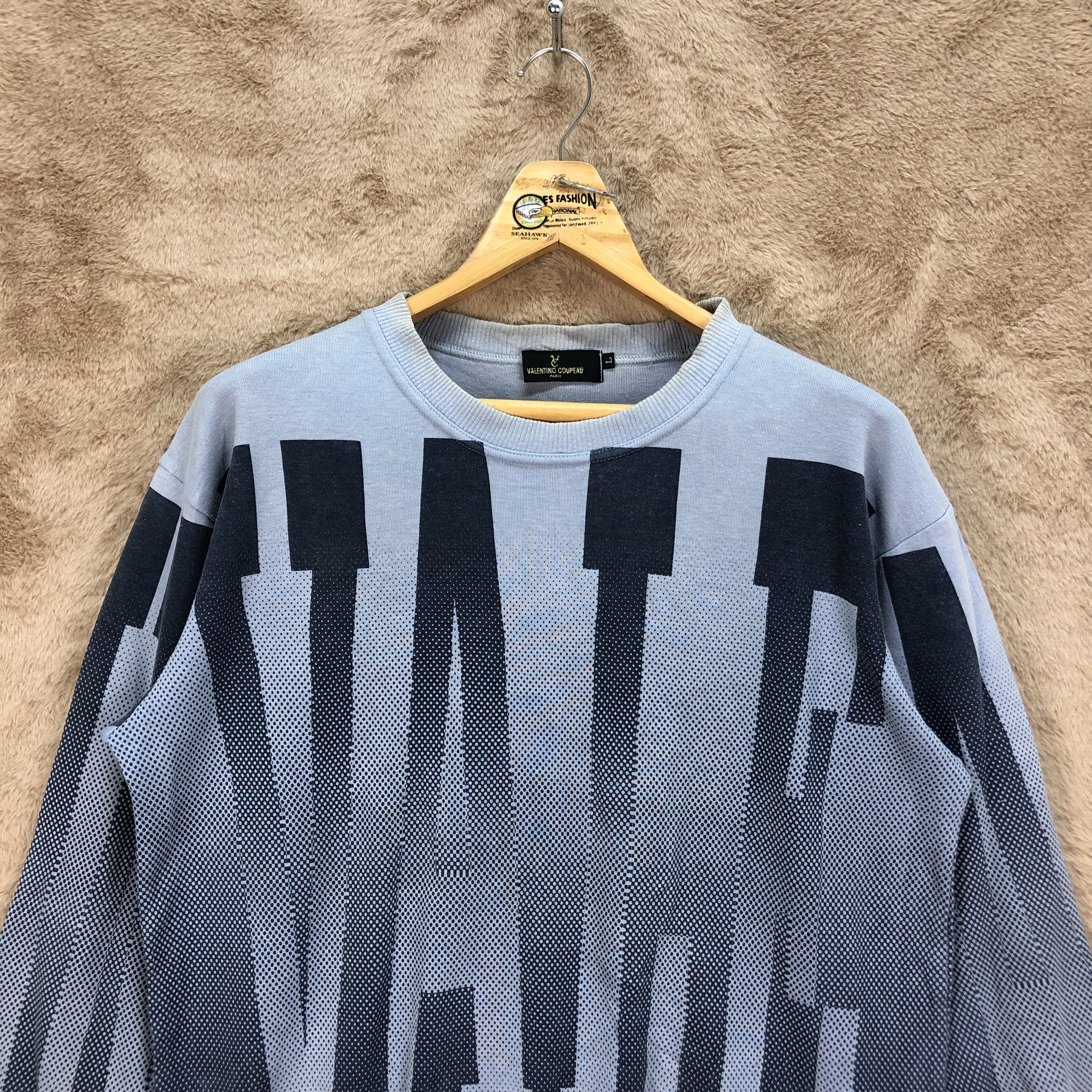 Vintage VALENTINO COUPEAU PARIS Crewneck Sweatshirts #4979-41 Size US L / EU 52-54 / 3 - 2 Thumbnail